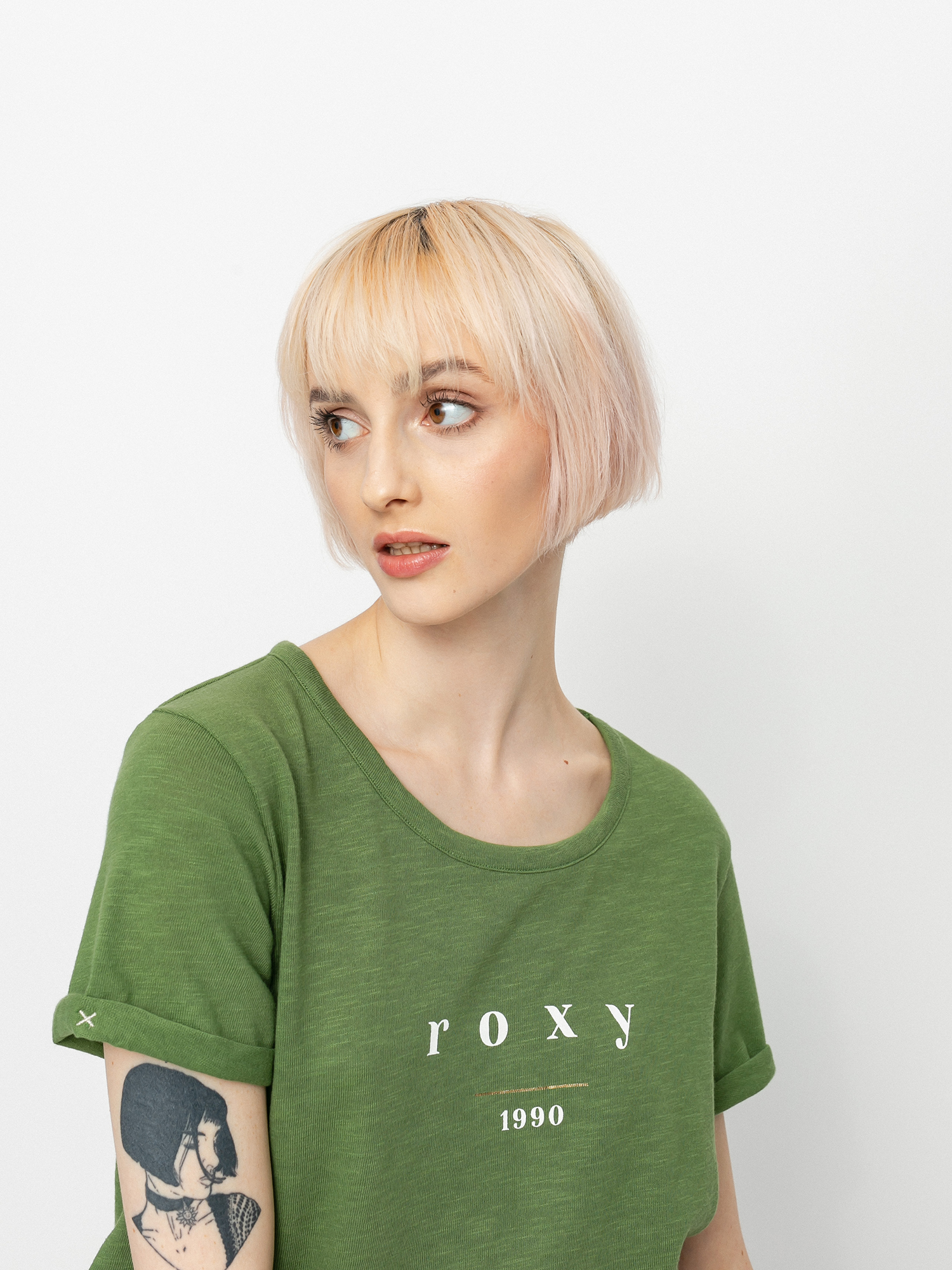 T-shirt Roxy Oceanholic Wmn (vineyard green)