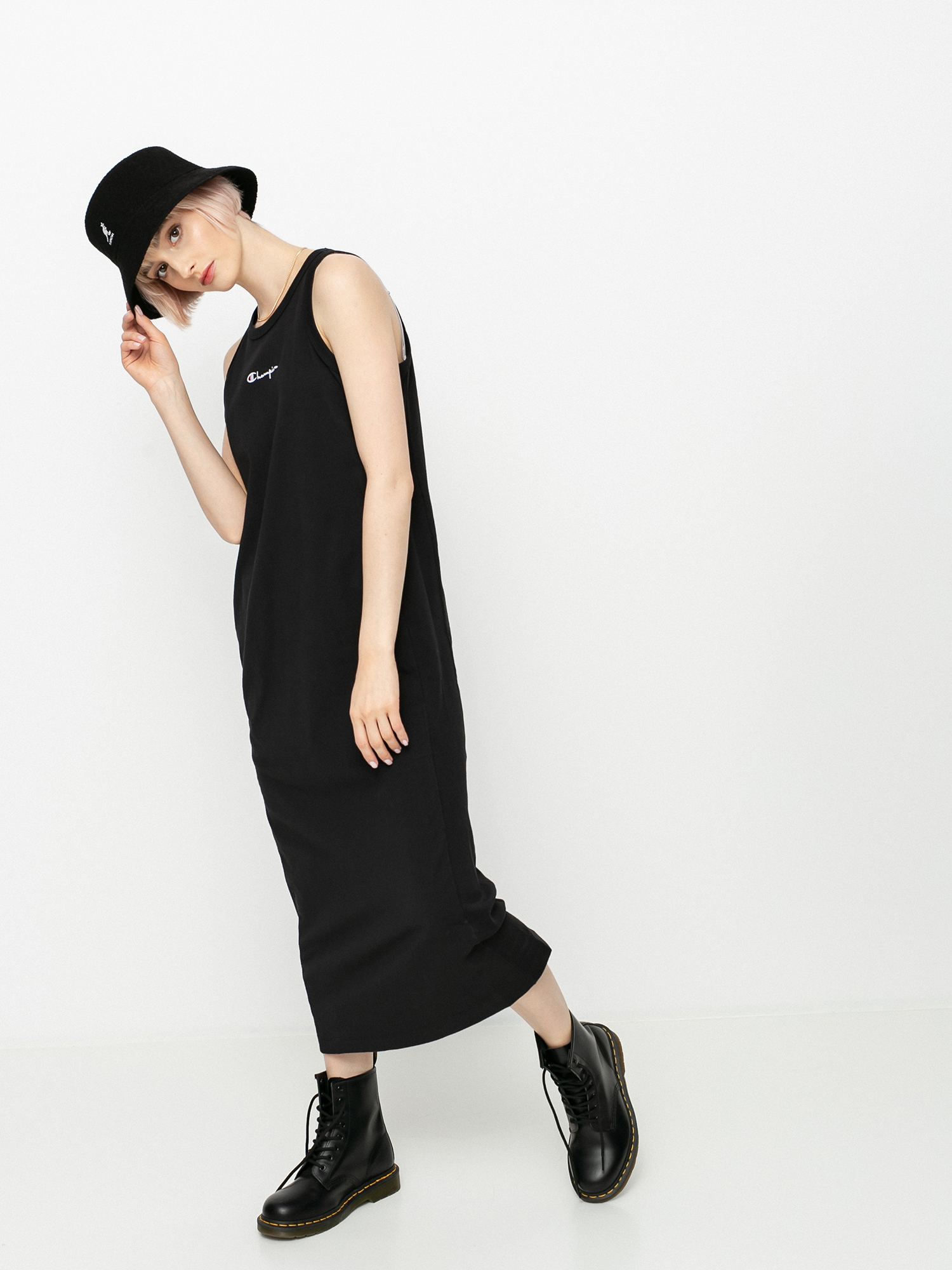 Sukienka Champion Dress 112742 Wmn (nbk)