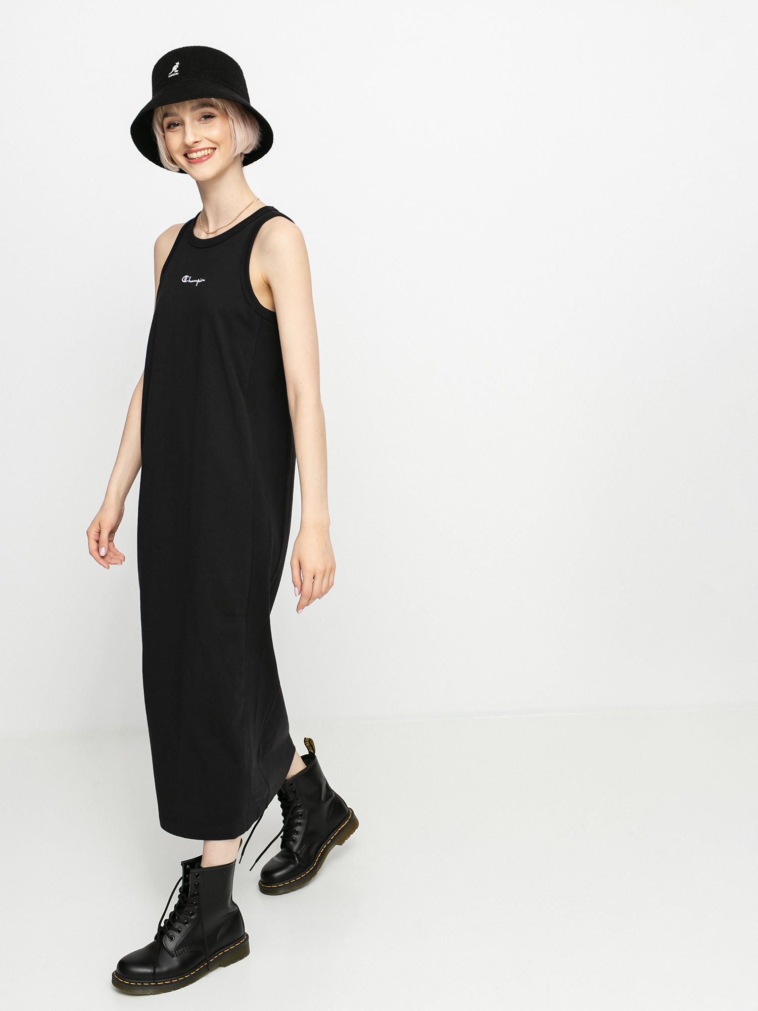 Sukienka Champion Dress 112742 Wmn (nbk)