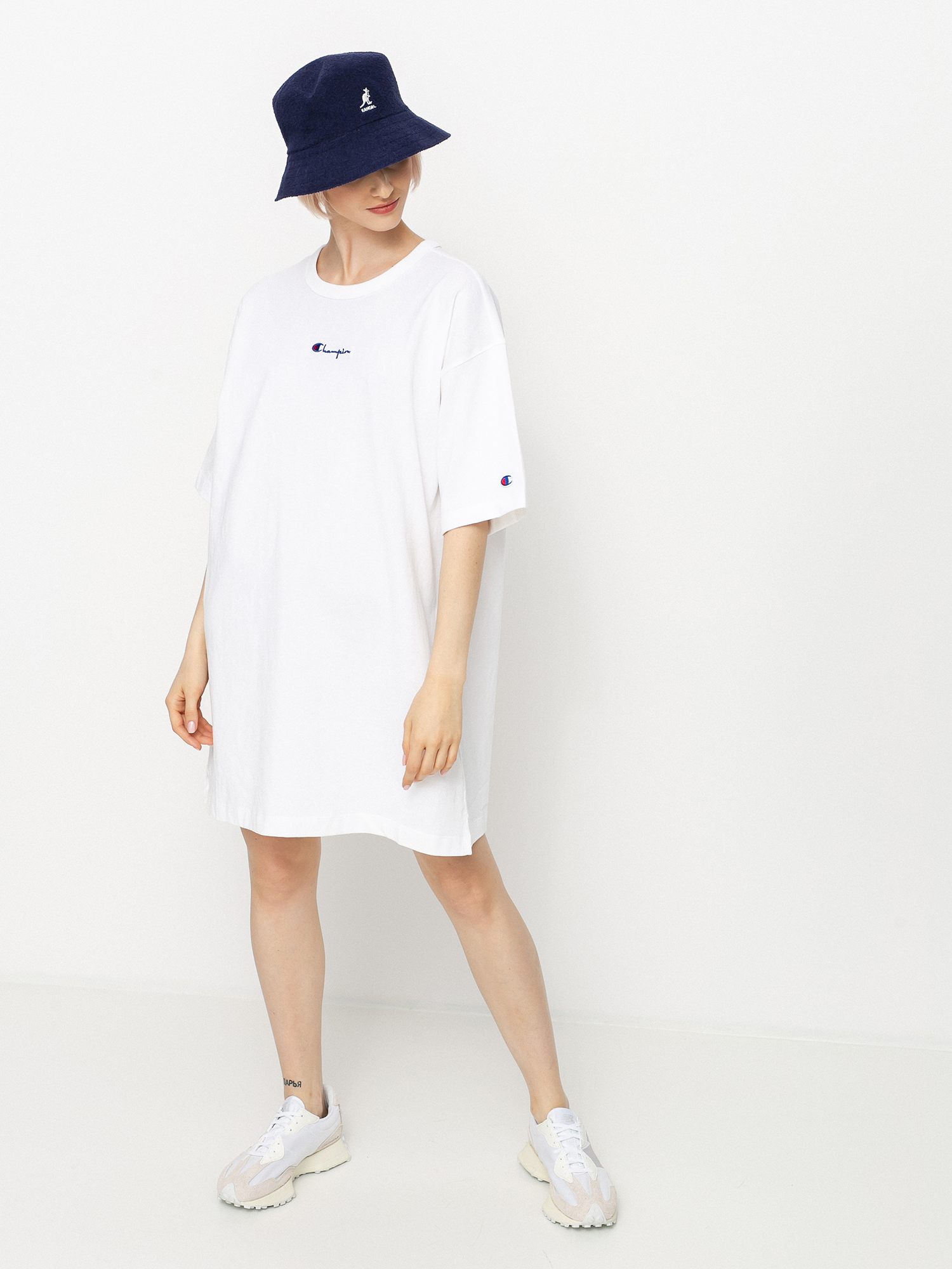 Sukienka Champion Dress 112743 Wmn (wht)