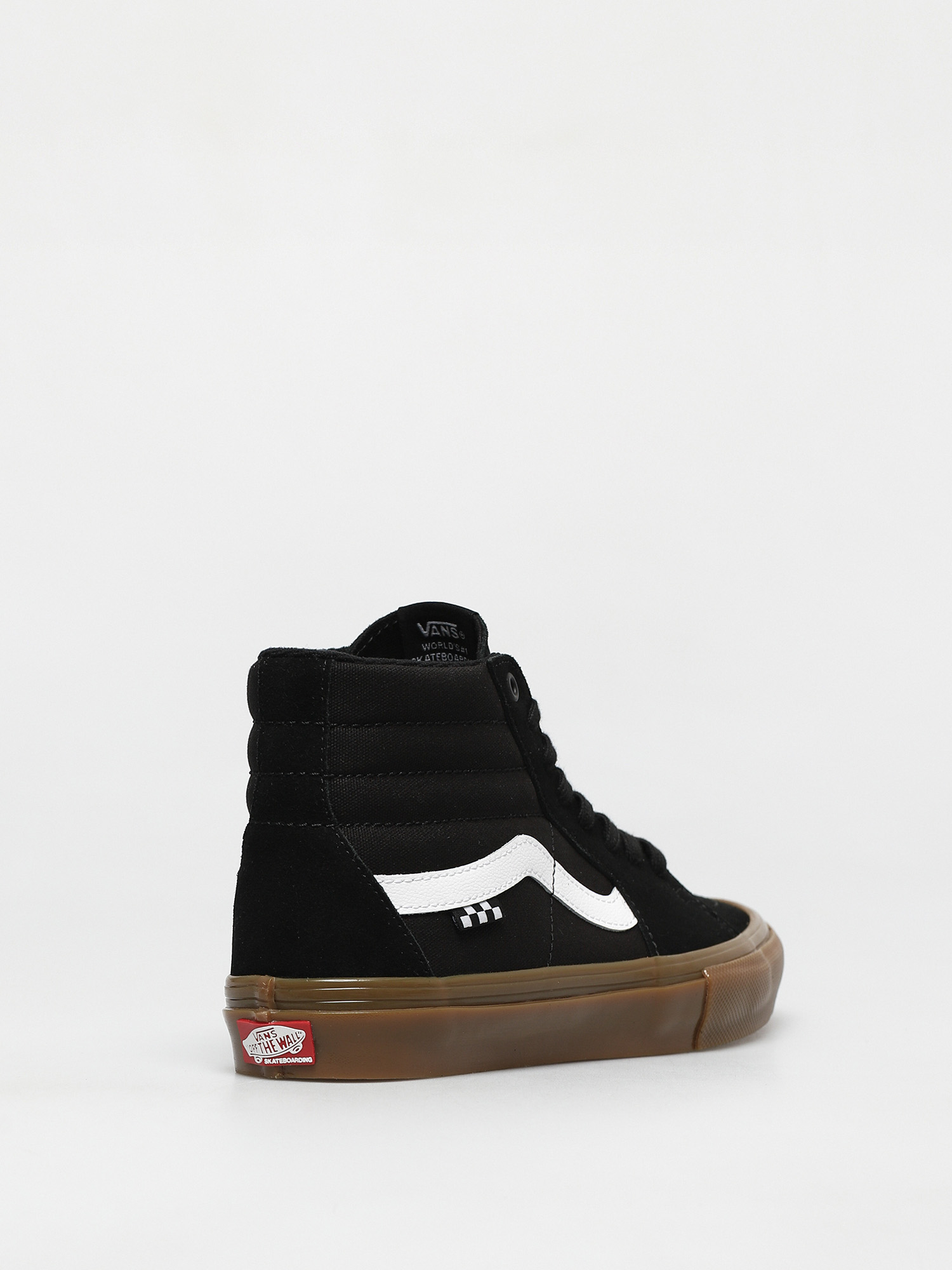 Buty Vans Skate Sk8 Hi (black/gum)