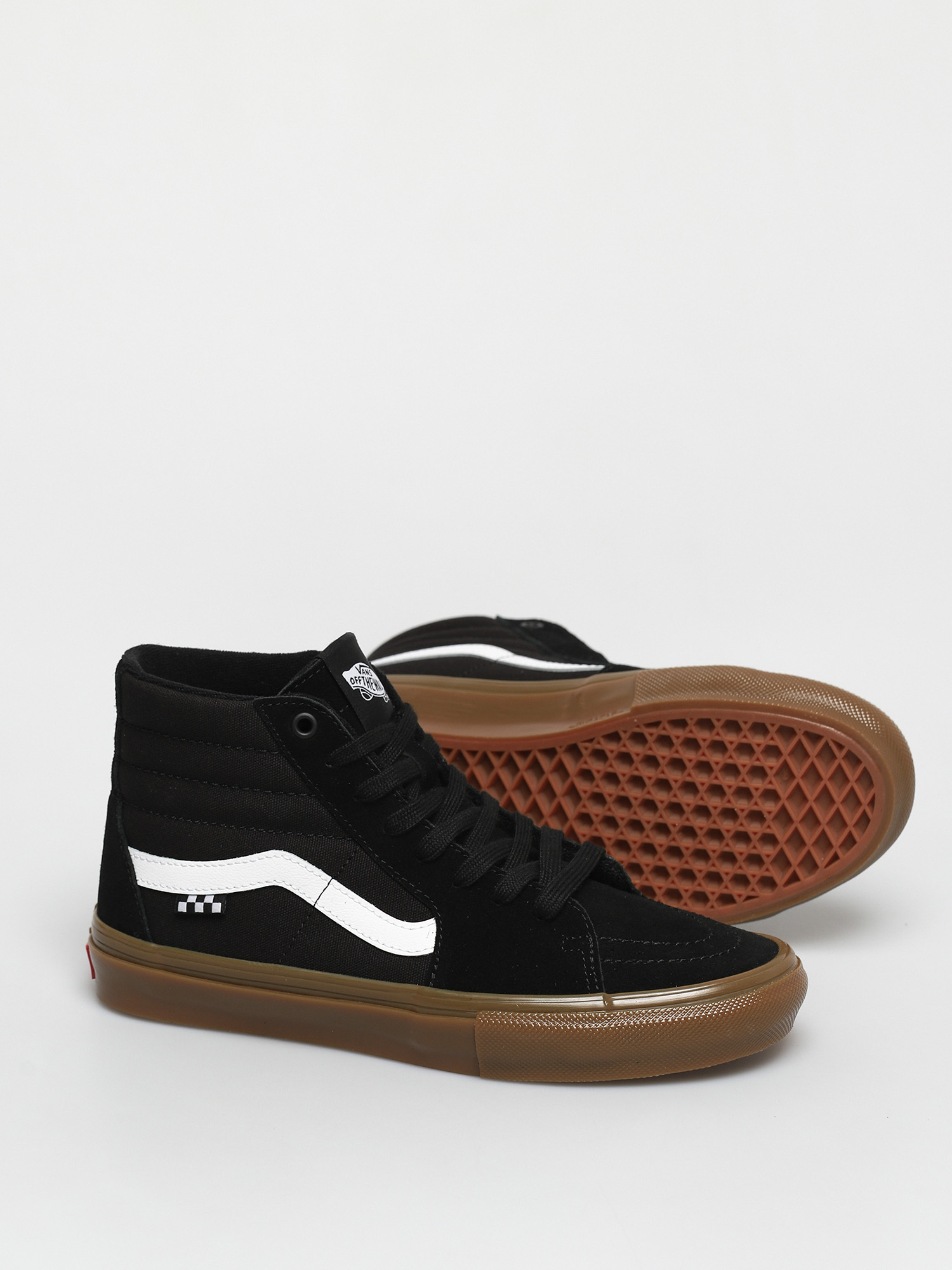Buty Vans Skate Sk8 Hi (black/gum)