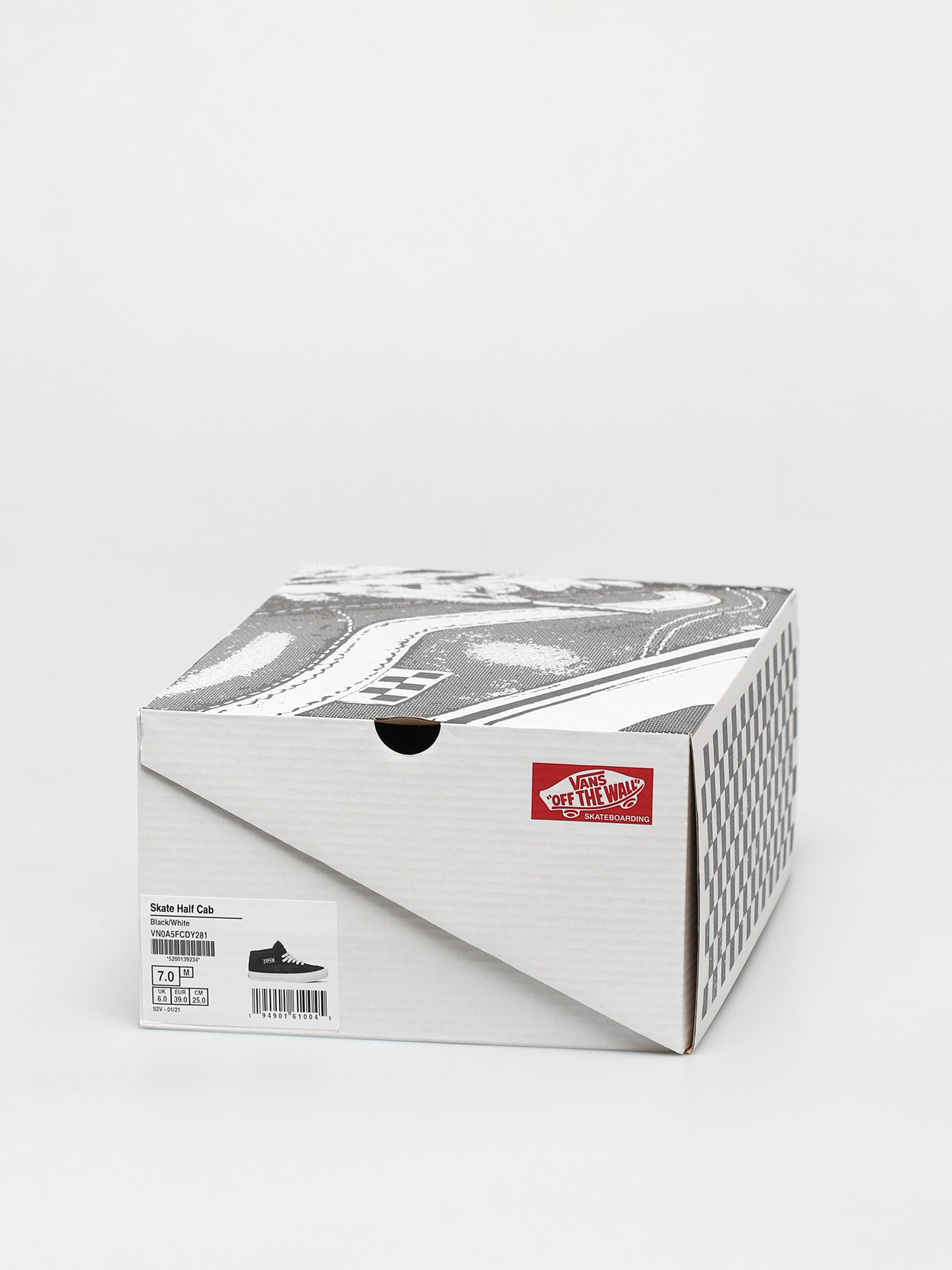 Buty Vans Skate Half Cab (black/white)