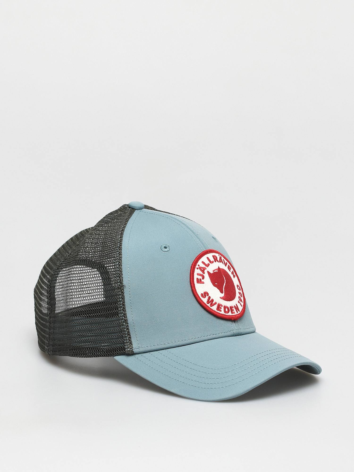 Czapka z daszkiem Fjallraven 1960 Logo Langtradarkeps ZD (clay blue)
