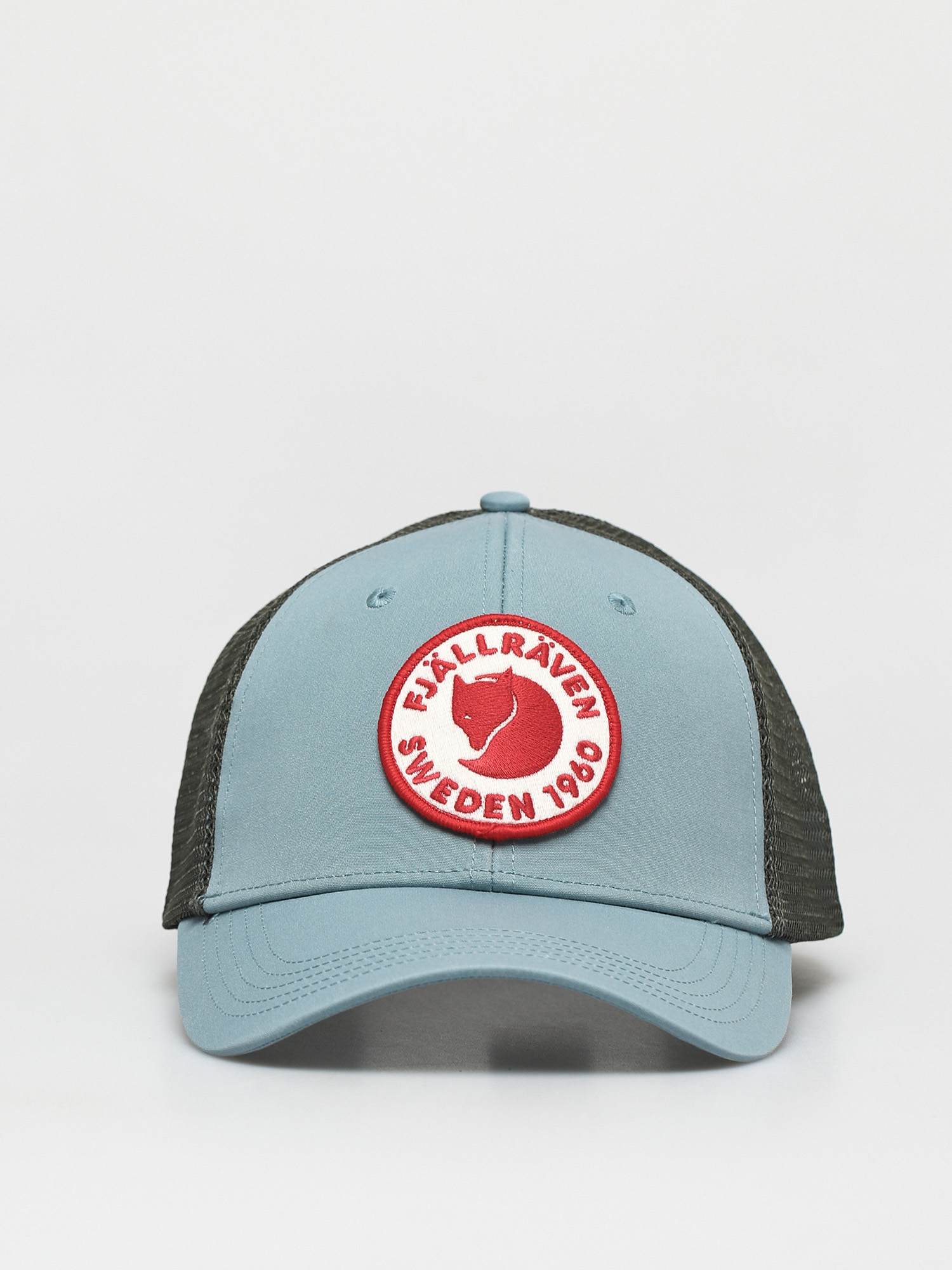 Czapka z daszkiem Fjallraven 1960 Logo Langtradarkeps ZD (clay blue)