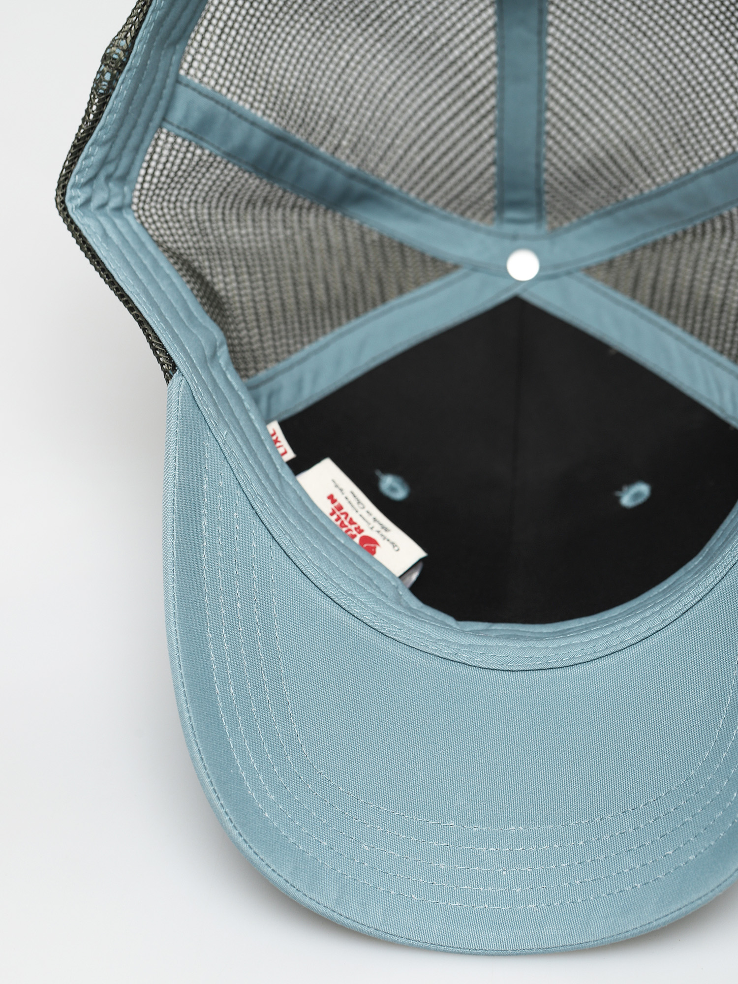 Czapka z daszkiem Fjallraven 1960 Logo Langtradarkeps ZD (clay blue)