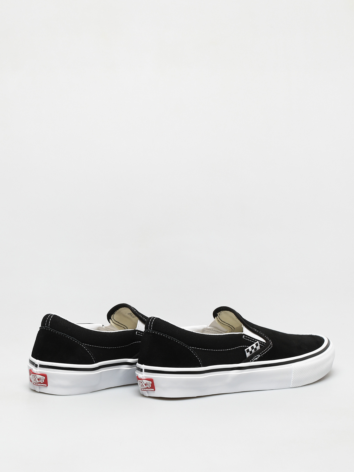 Buty Vans Skate Slip On (black/white)