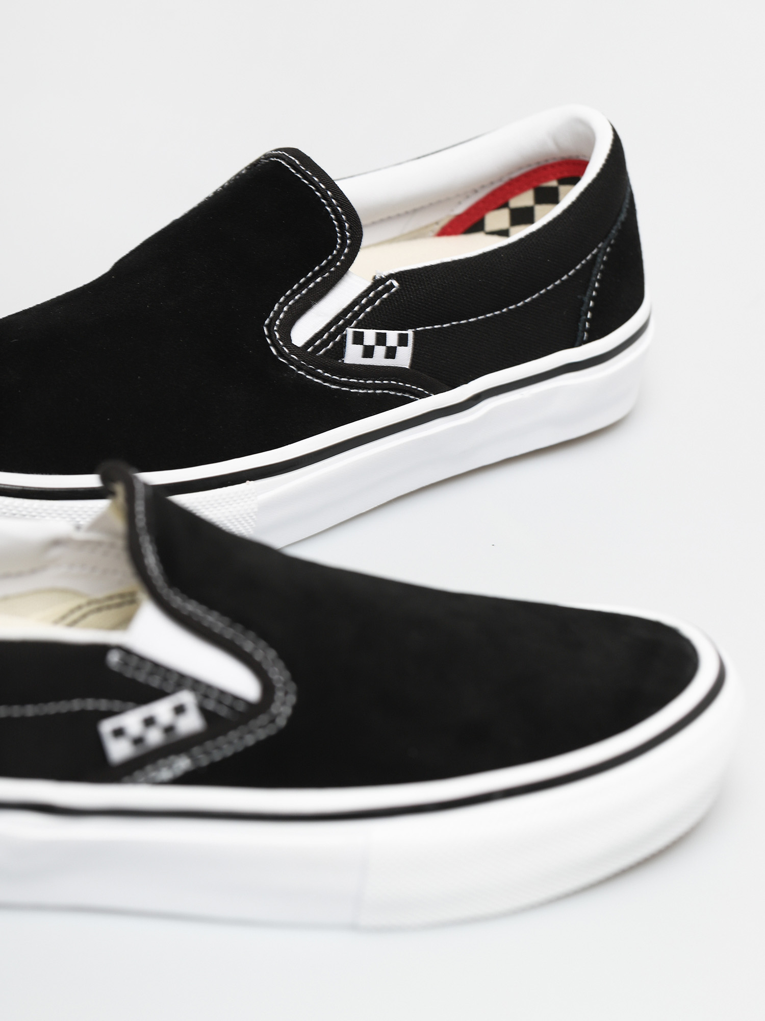 Buty Vans Skate Slip On (black/white)