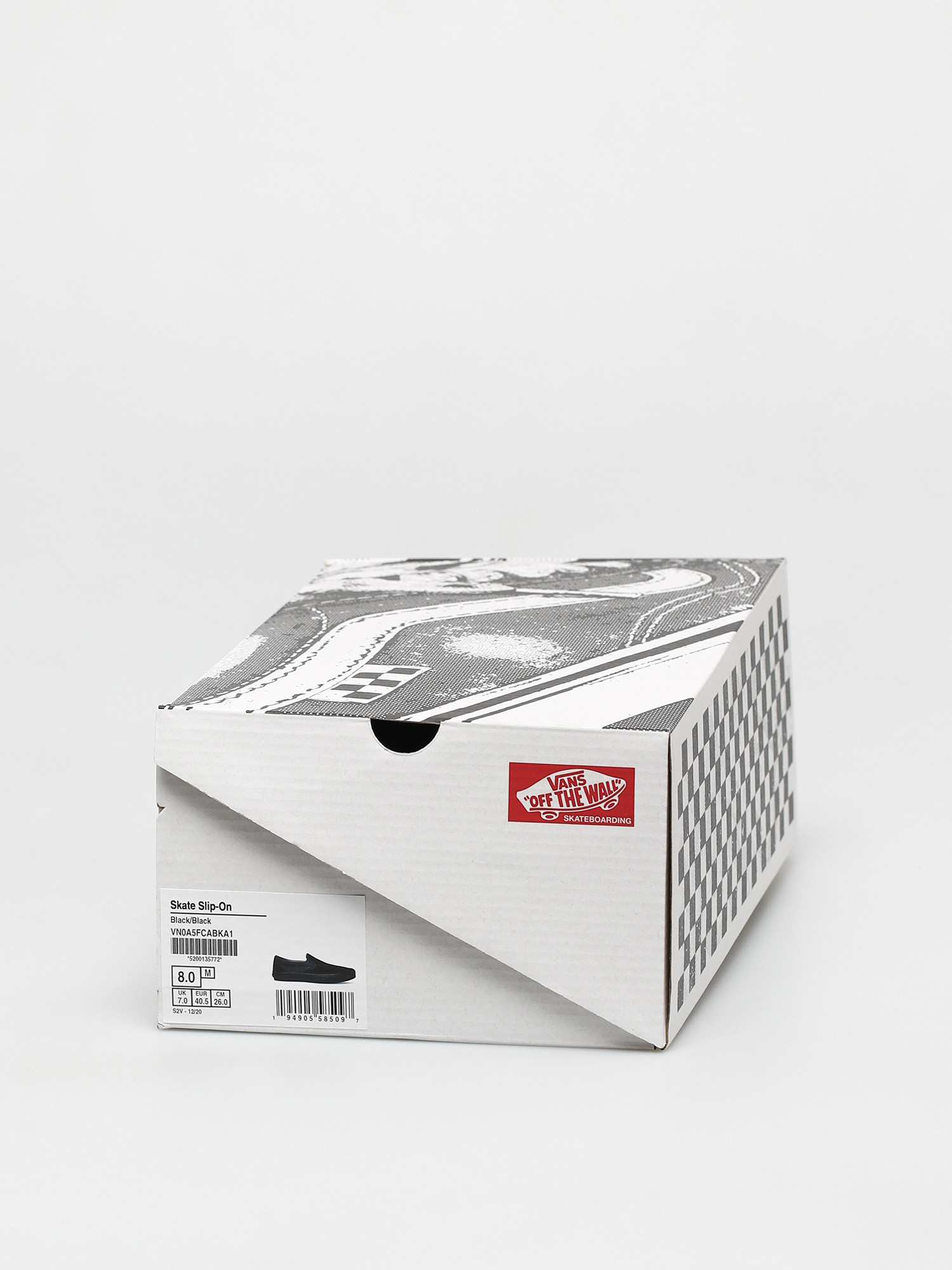 Buty Vans Skate Slip On (black/black)