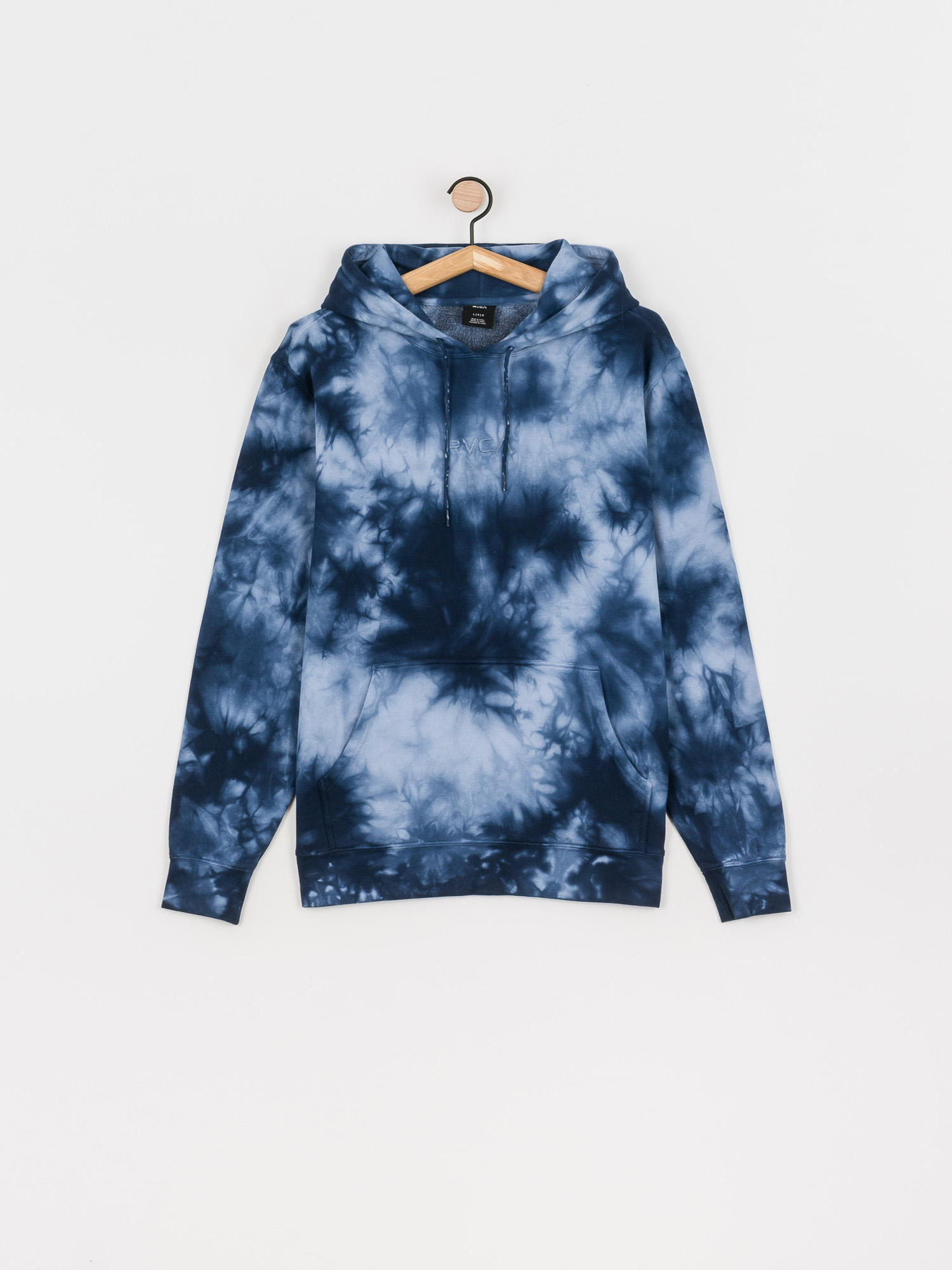 Bluza z kapturem RVCA Tonally Tie Dye HD (blue tie dye)