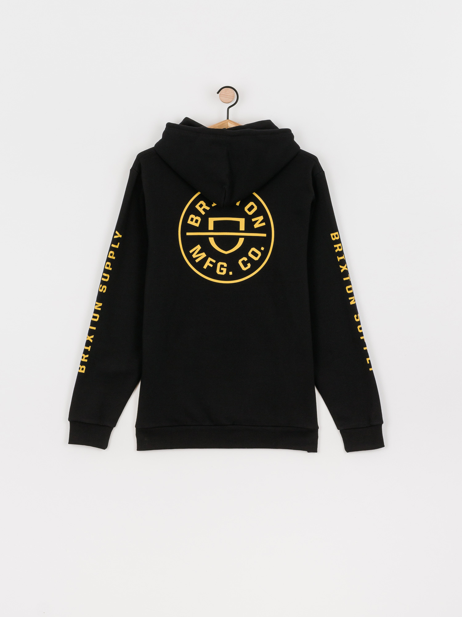 Bluza z kapturem Brixton Crest HD (black)