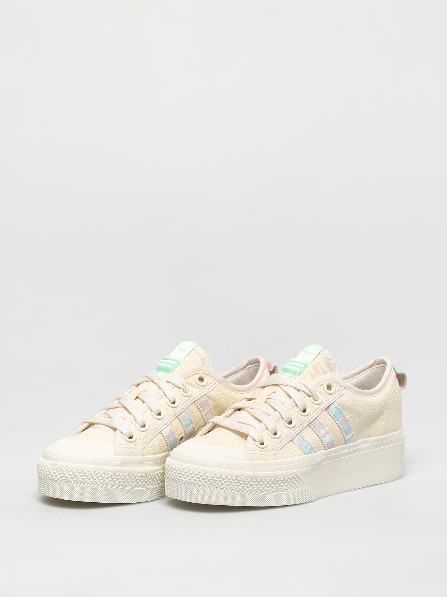 Buty adidas Originals Nizza Platform Wmn (cwhite/cwhite/frogrn)