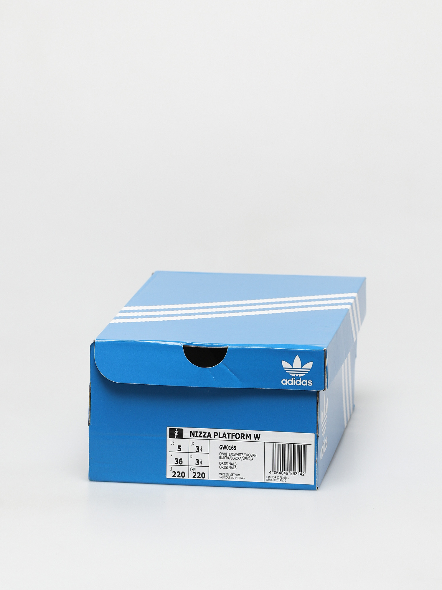 Buty adidas Originals Nizza Platform Wmn (cwhite/cwhite/frogrn)