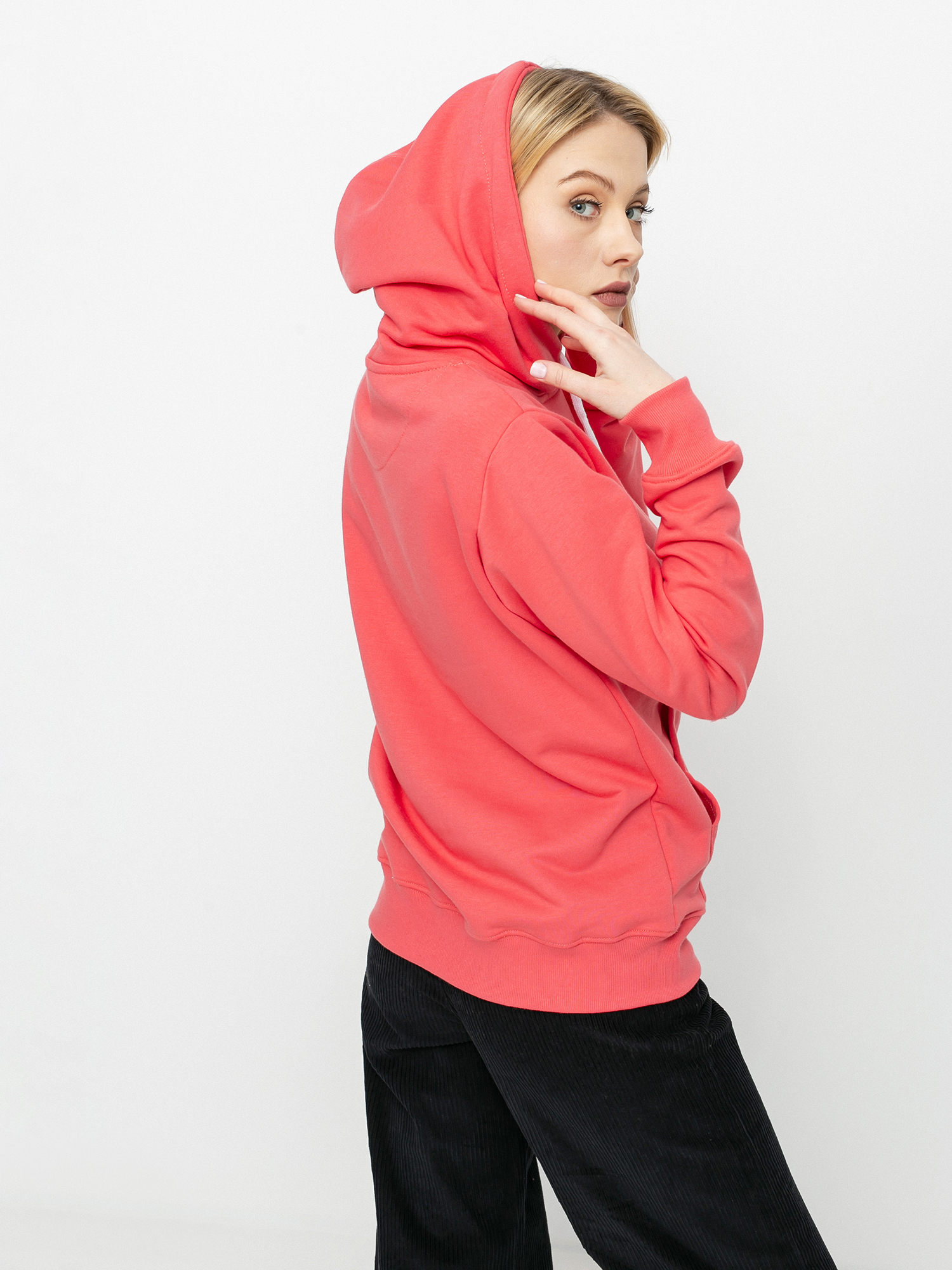 Bluza z kapturem Prosto Micro HD Wmn (red)