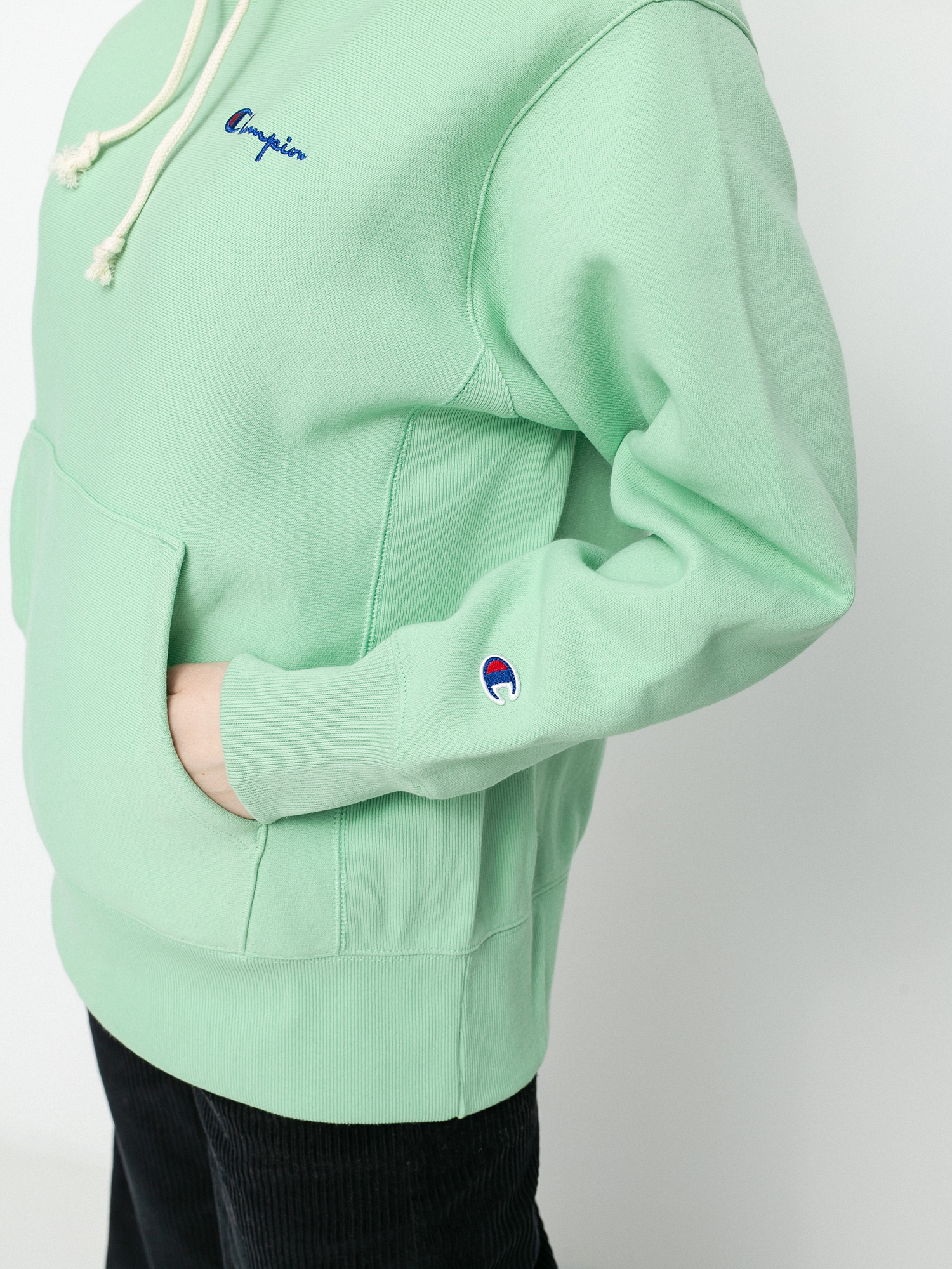 Bluza z kapturem Champion Sweatshirt HD 113150 Wmn (hml)