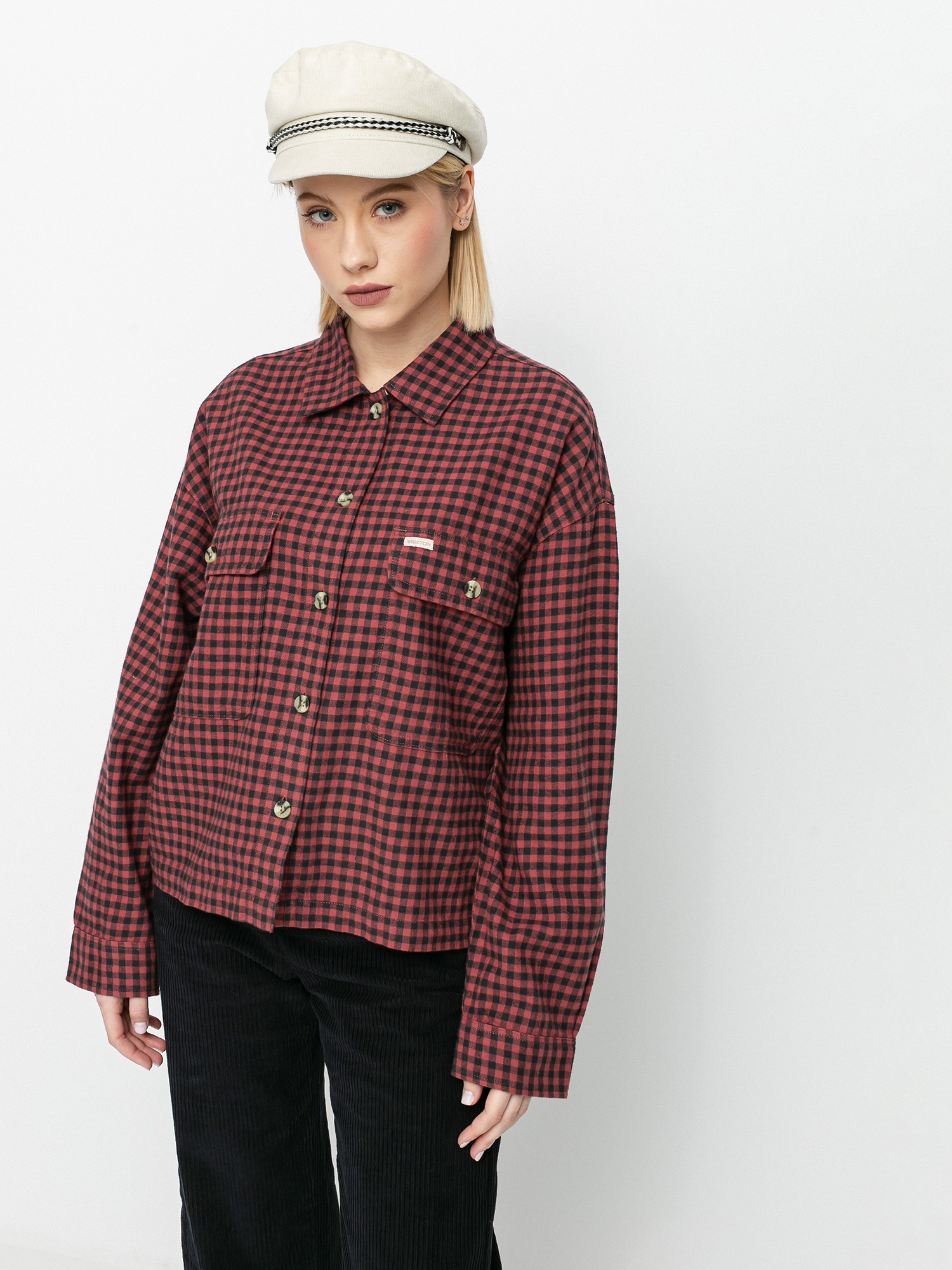 Koszula Brixton Bowery W Lw Flannel Ls Wmn (cowhide)