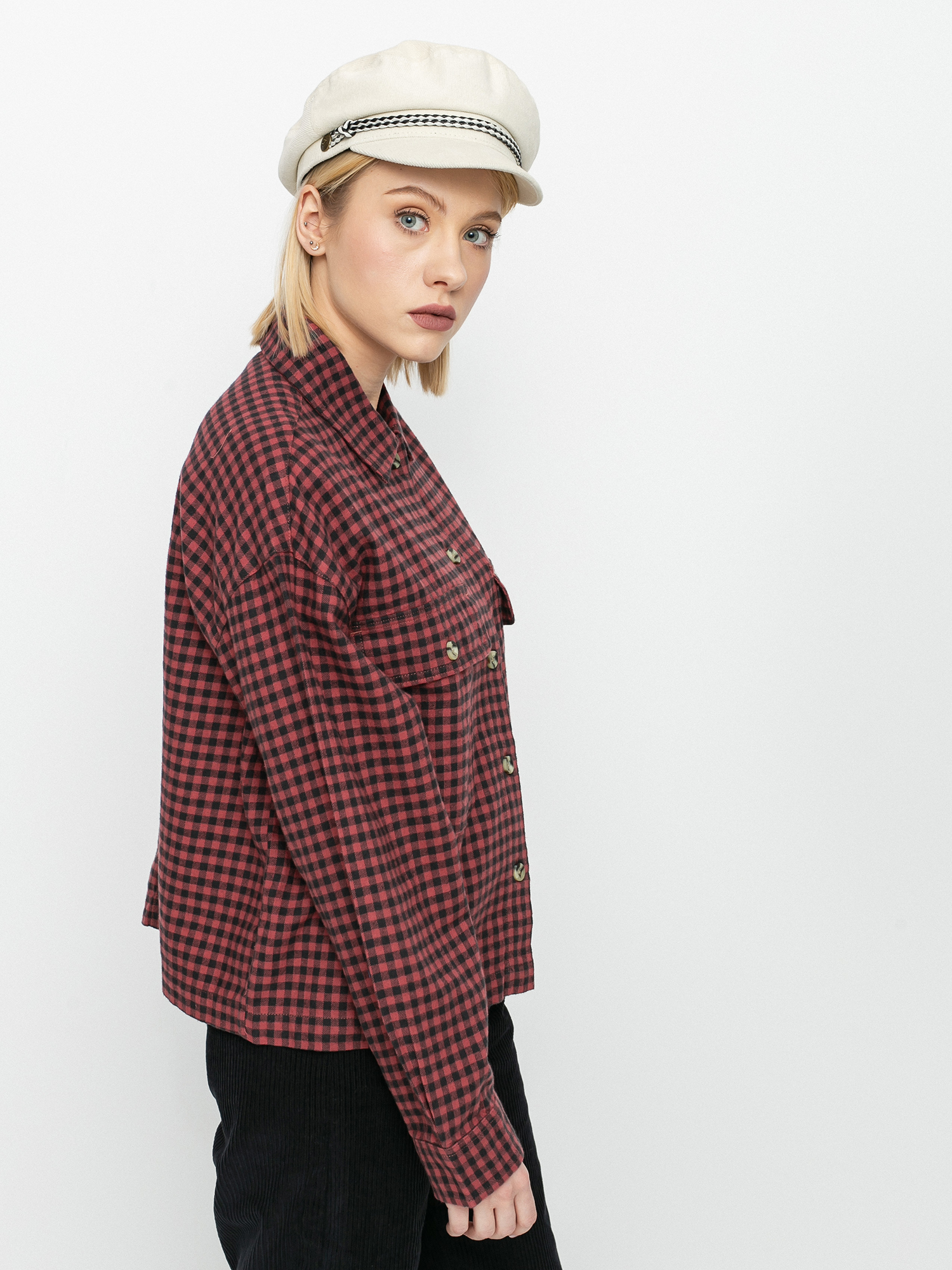 Koszula Brixton Bowery W Lw Flannel Ls Wmn (cowhide)