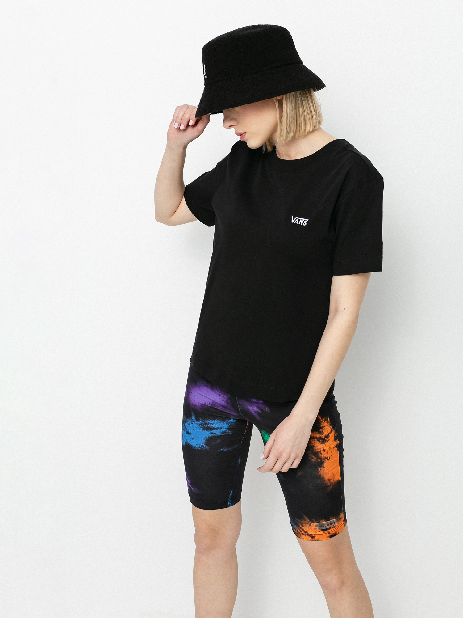 T-shirt Vans Junior V Boxy Wmn (black)