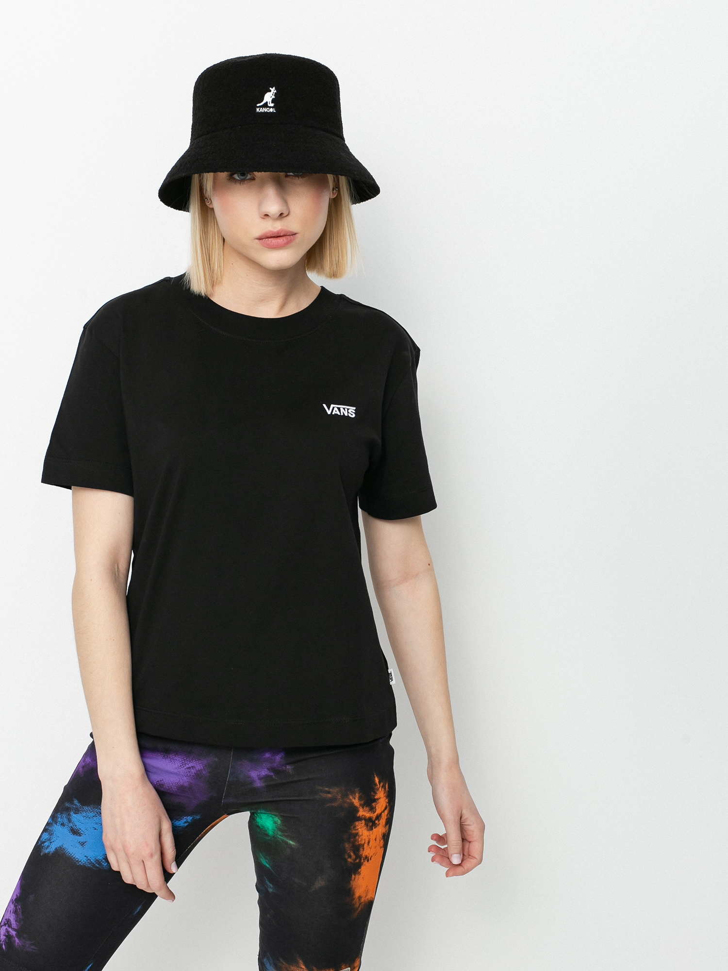T-shirt Vans Junior V Boxy Wmn (black)