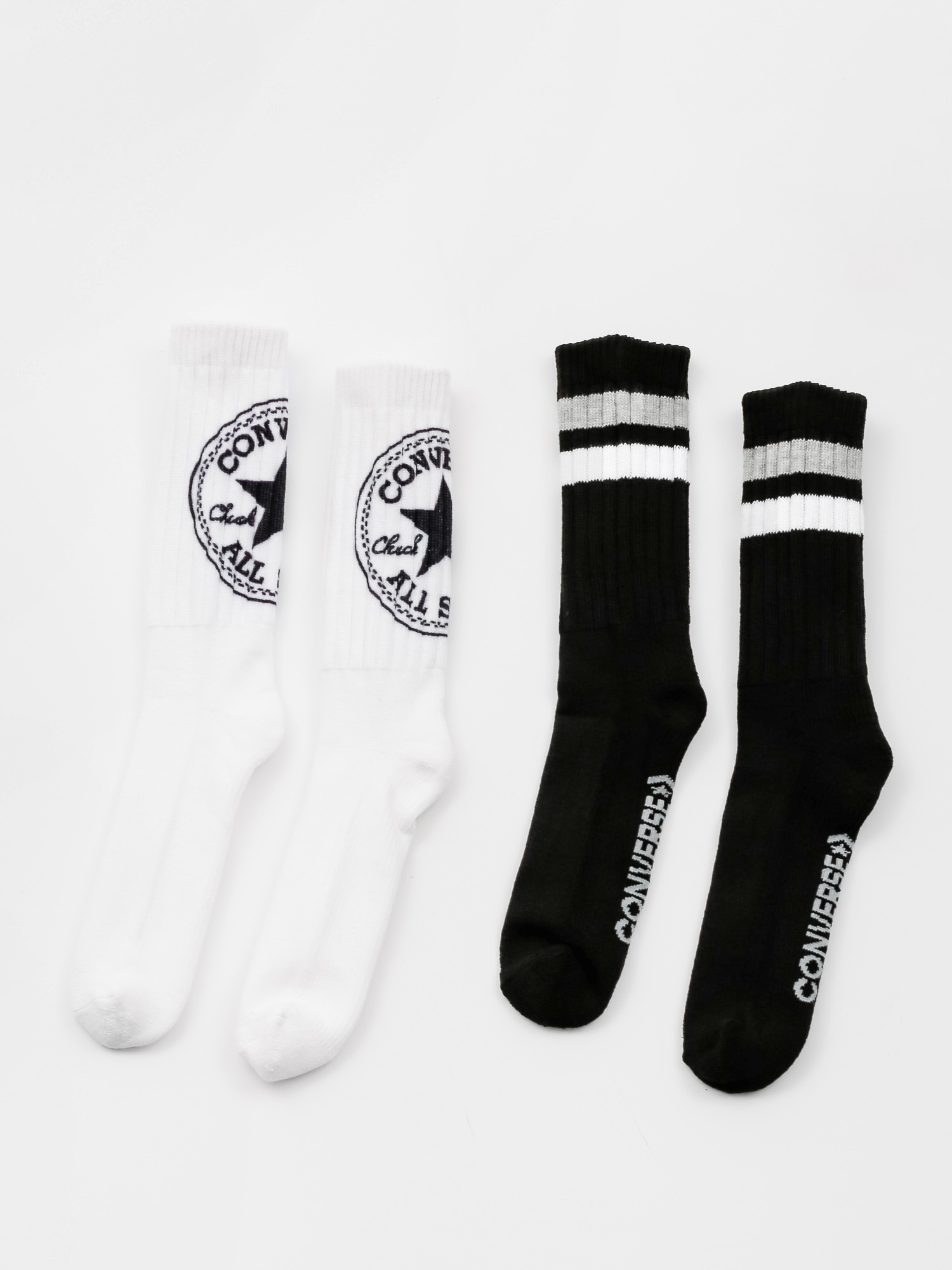 Skarpetki Converse 2Pk Crew 360 Chuck Patch (white/black)