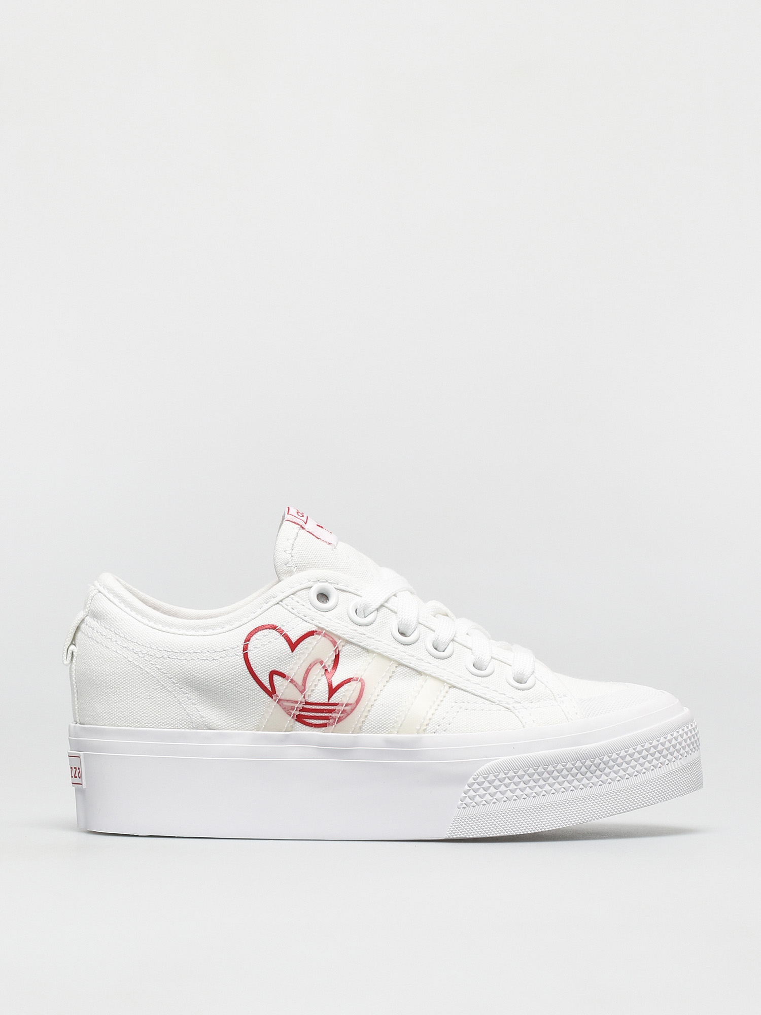 Buty adidas Originals Nizza Platform Wmn (ftwwht/vivred/gumm2)