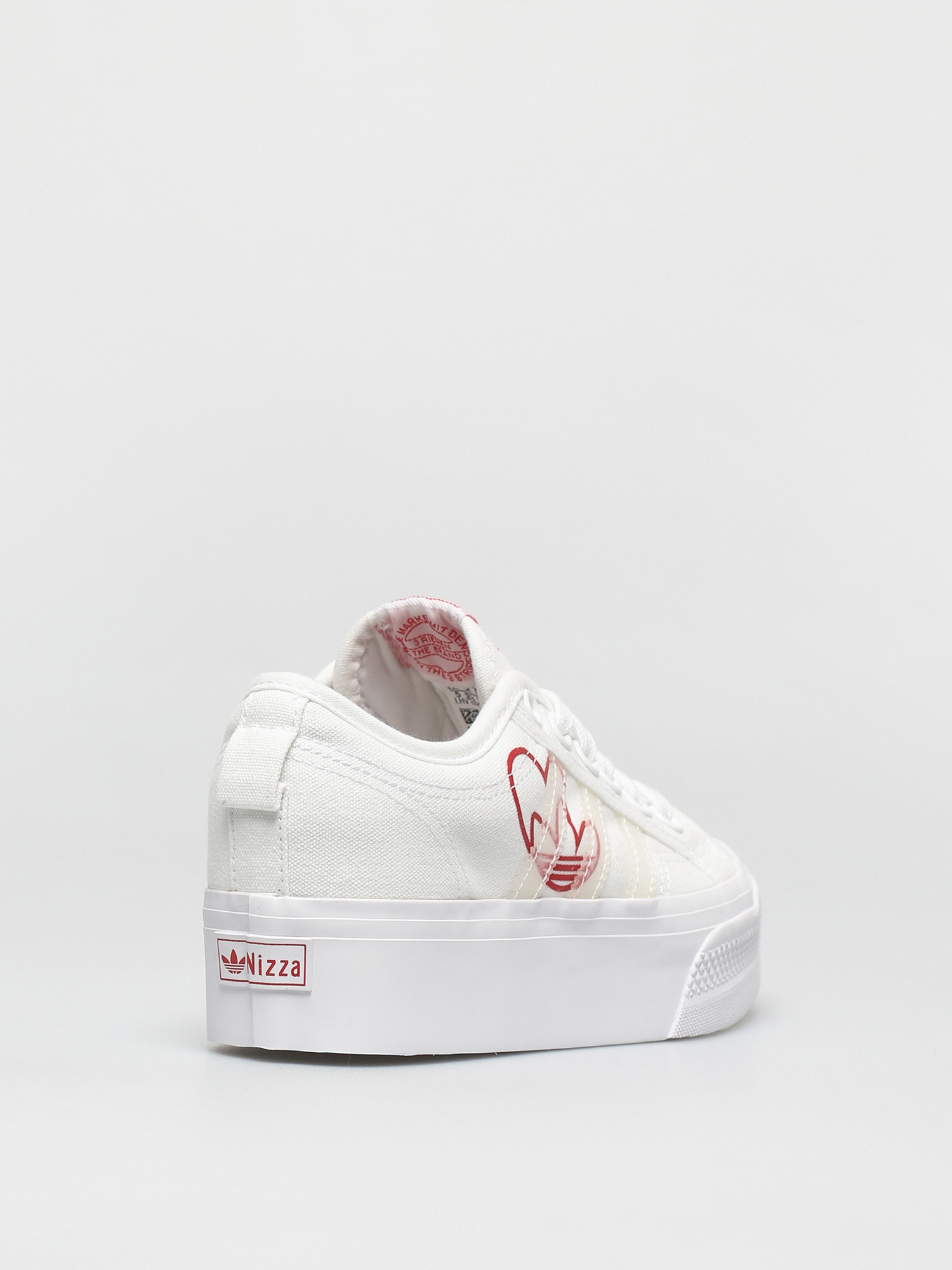 Buty adidas Originals Nizza Platform Wmn (ftwwht/vivred/gumm2)