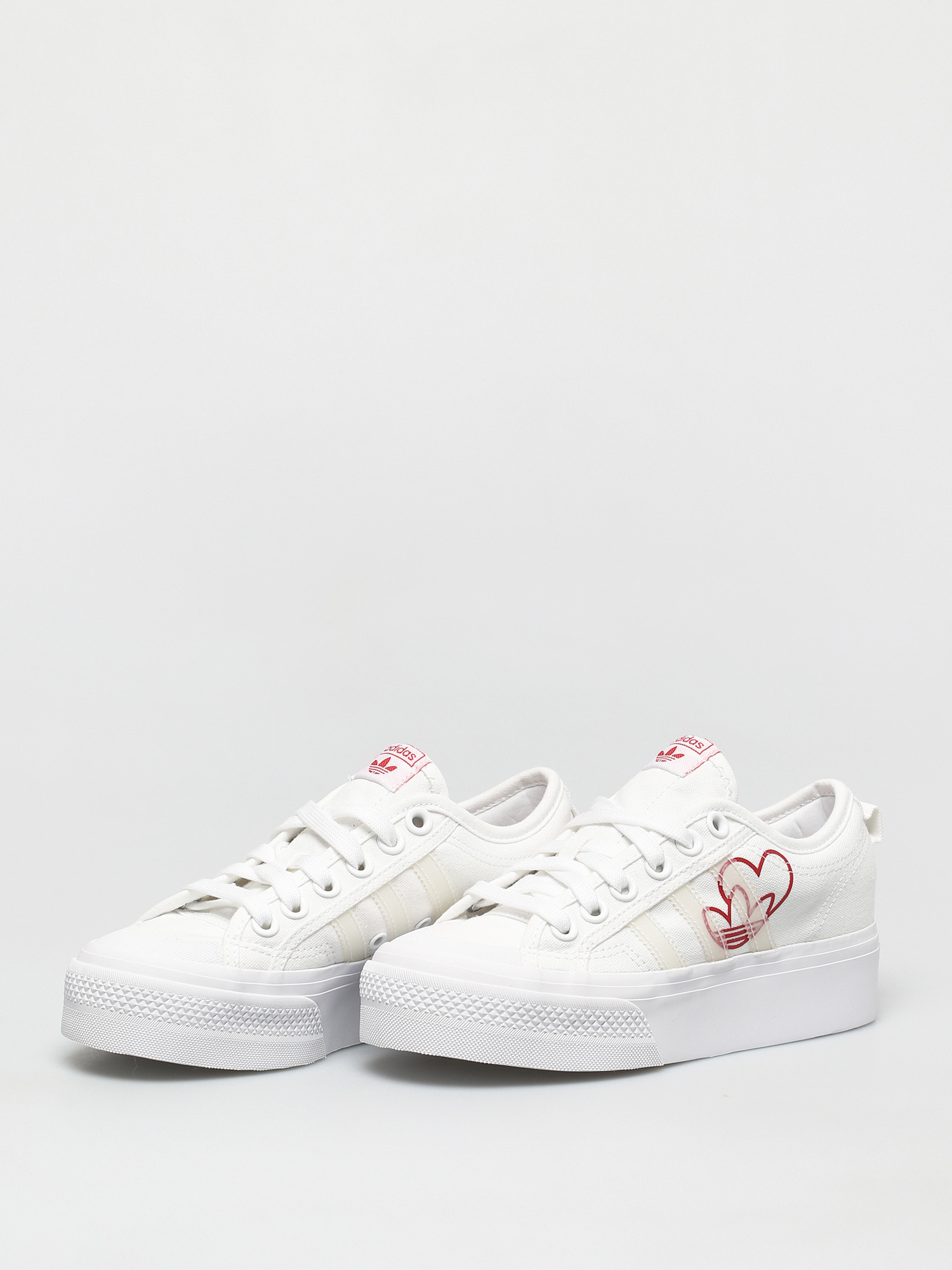 Buty adidas Originals Nizza Platform Wmn (ftwwht/vivred/gumm2)