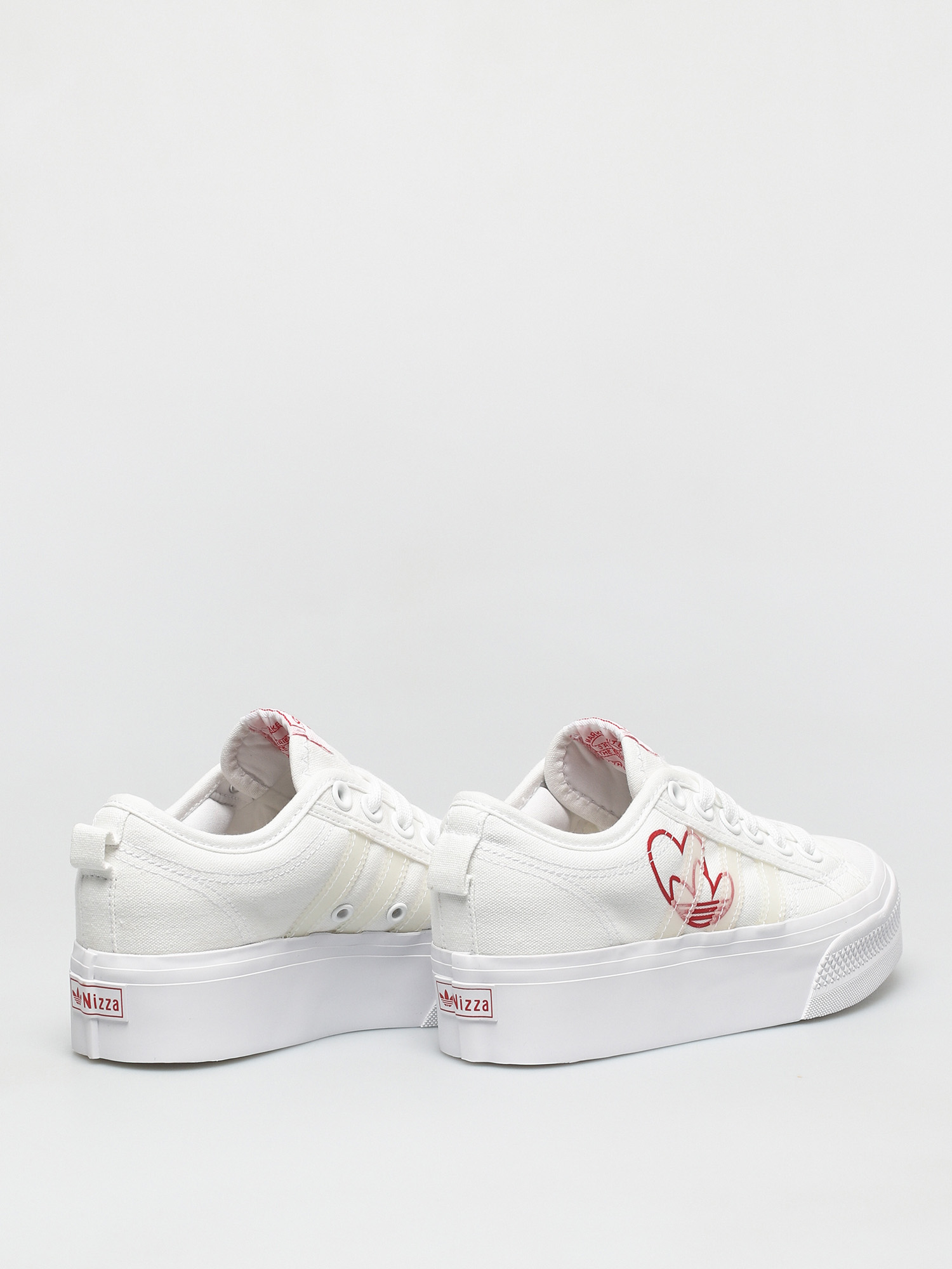 Buty adidas Originals Nizza Platform Wmn (ftwwht/vivred/gumm2)