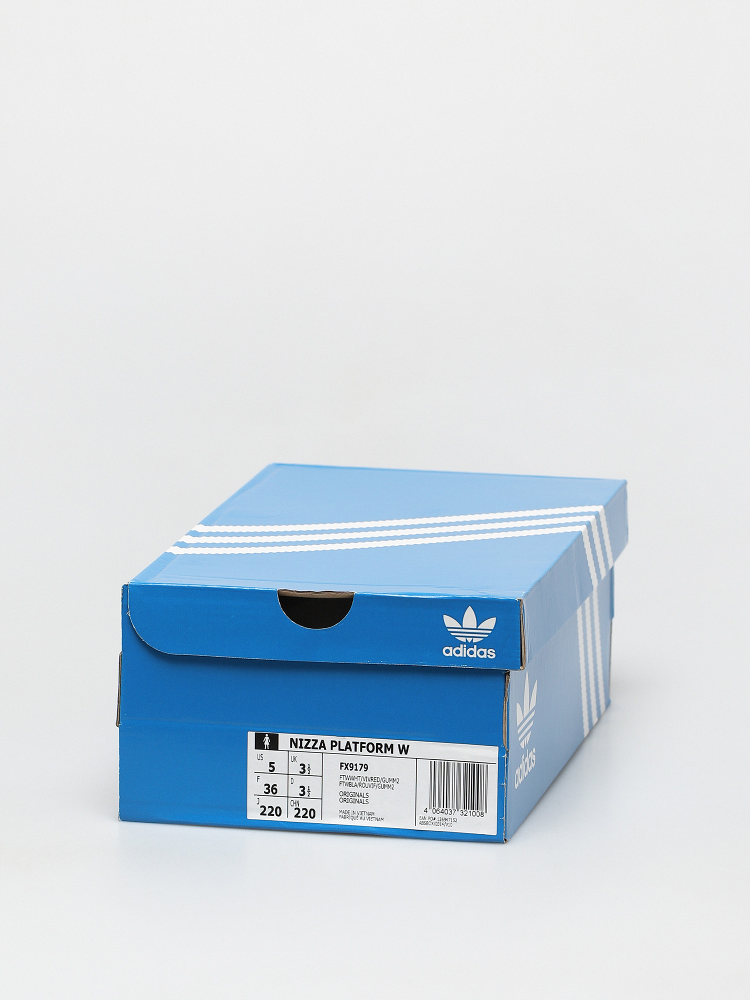 Buty adidas Originals Nizza Platform Wmn (ftwwht/vivred/gumm2)