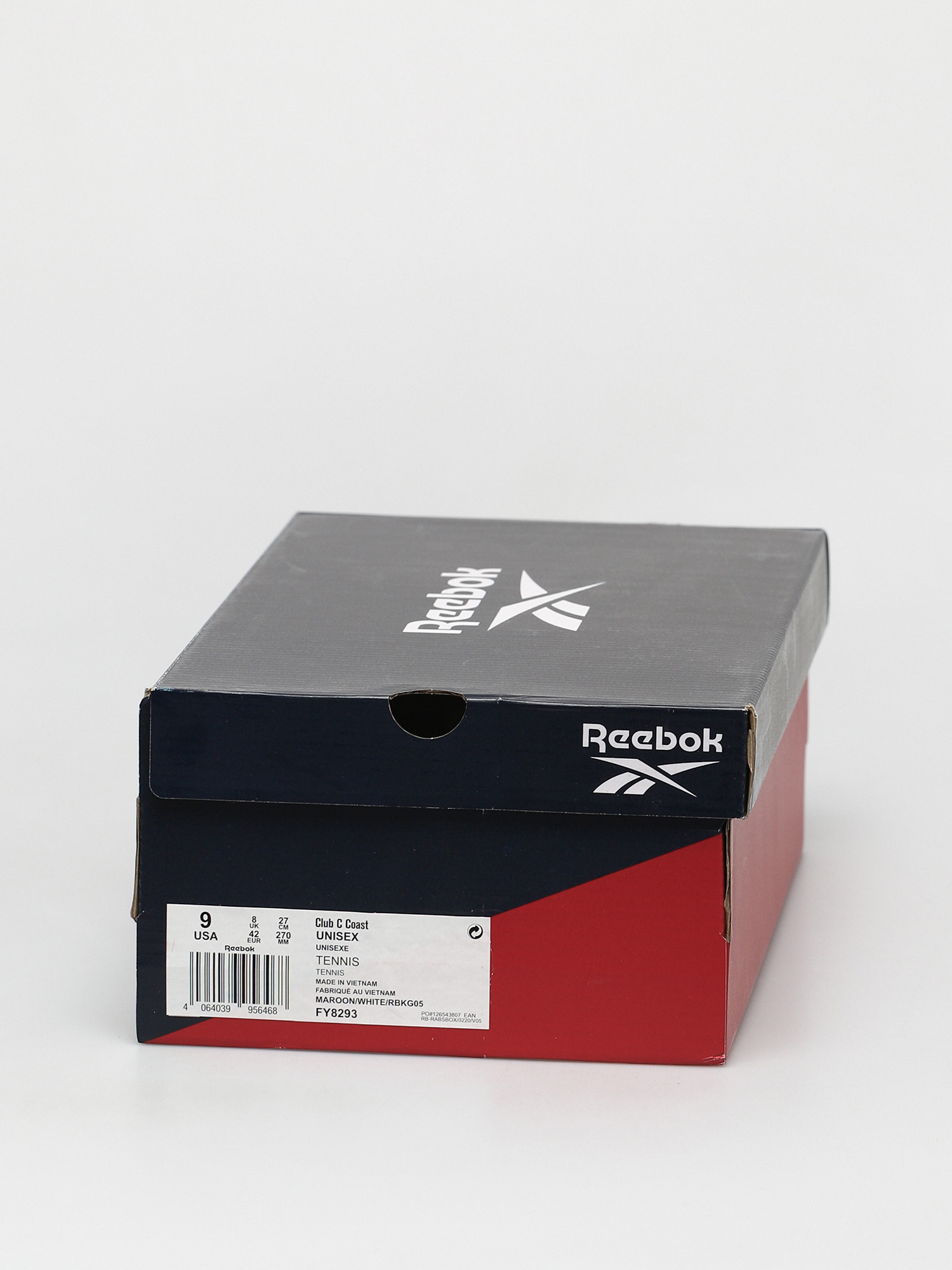 Buty Reebok Club C Coast (maroon/white/rbkg05)