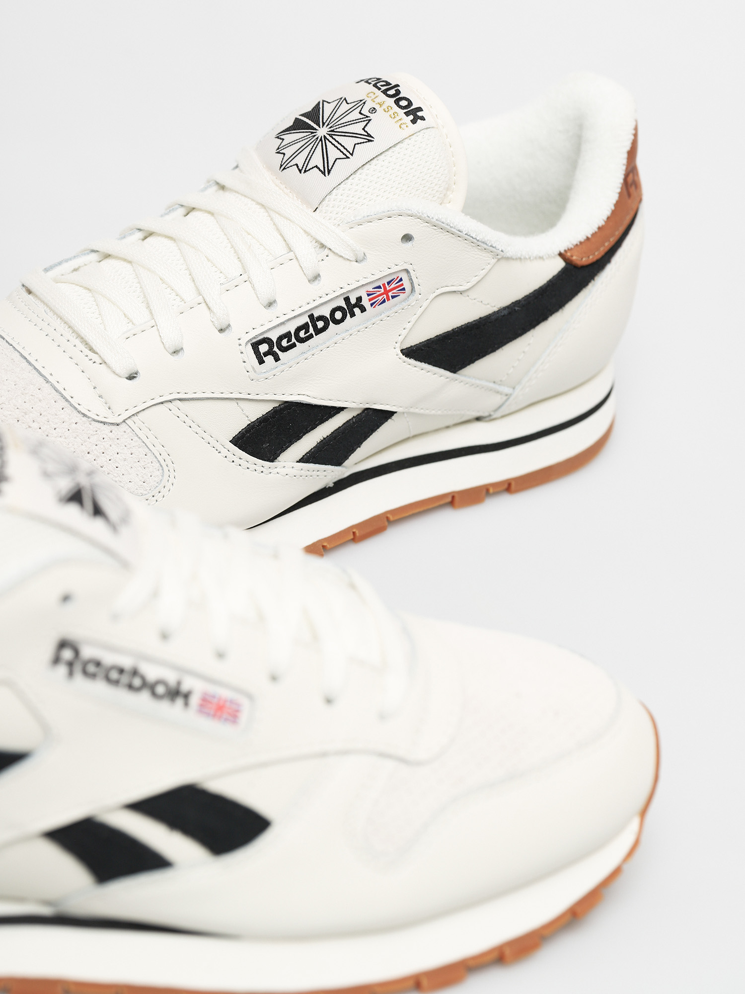 Buty Reebok Cl Lthr (chalk/black/chalk)