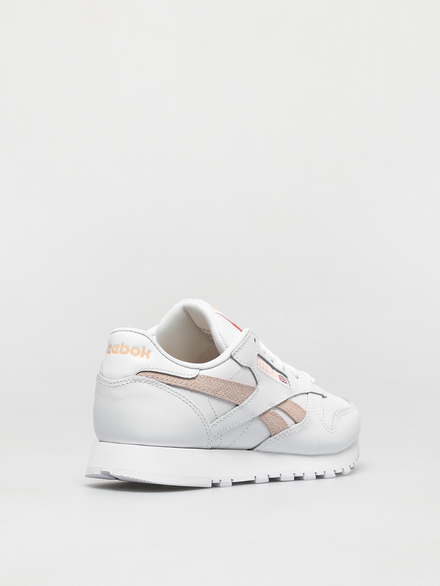 Buty Reebok Cl Lthr Wmn (white/aurorg/cerpnk)
