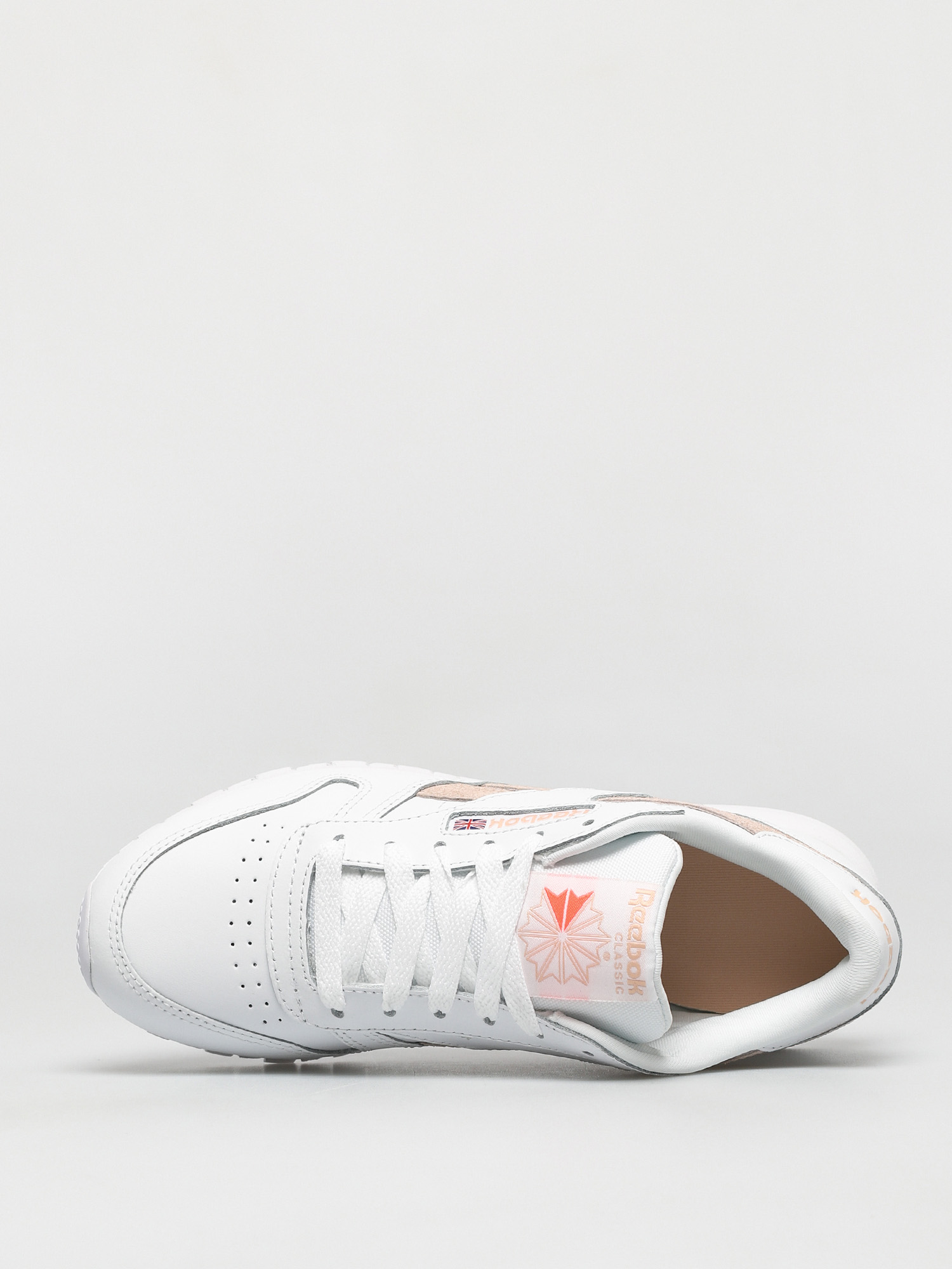 Buty Reebok Cl Lthr Wmn (white/aurorg/cerpnk)