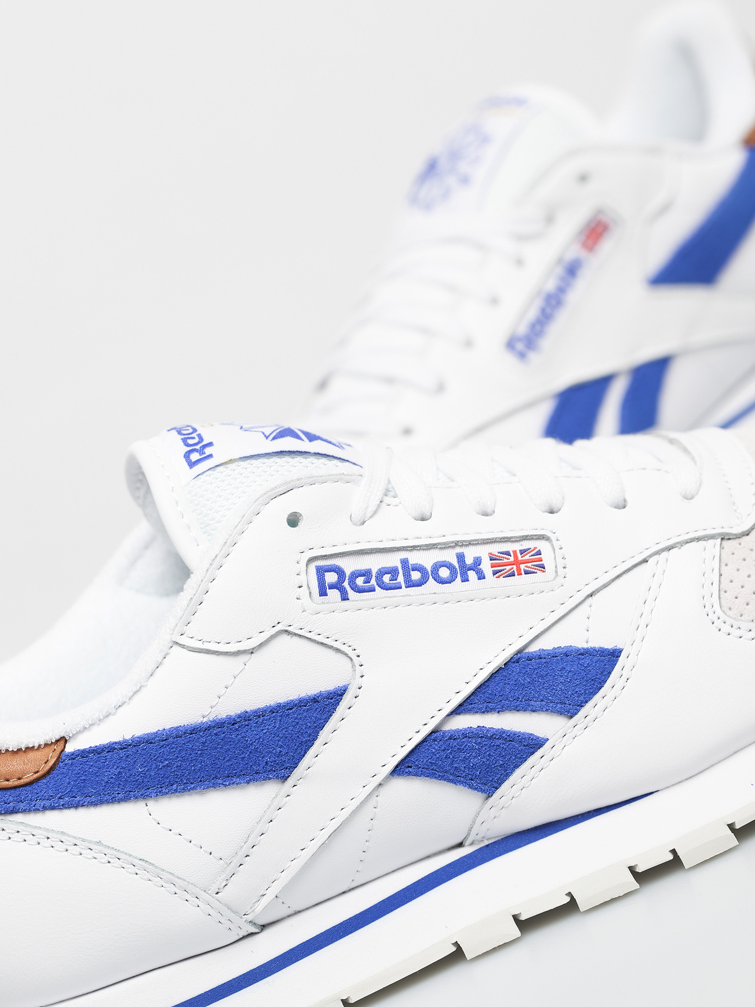 Buty Reebok Cl Lthr (white/coublu/morfog)