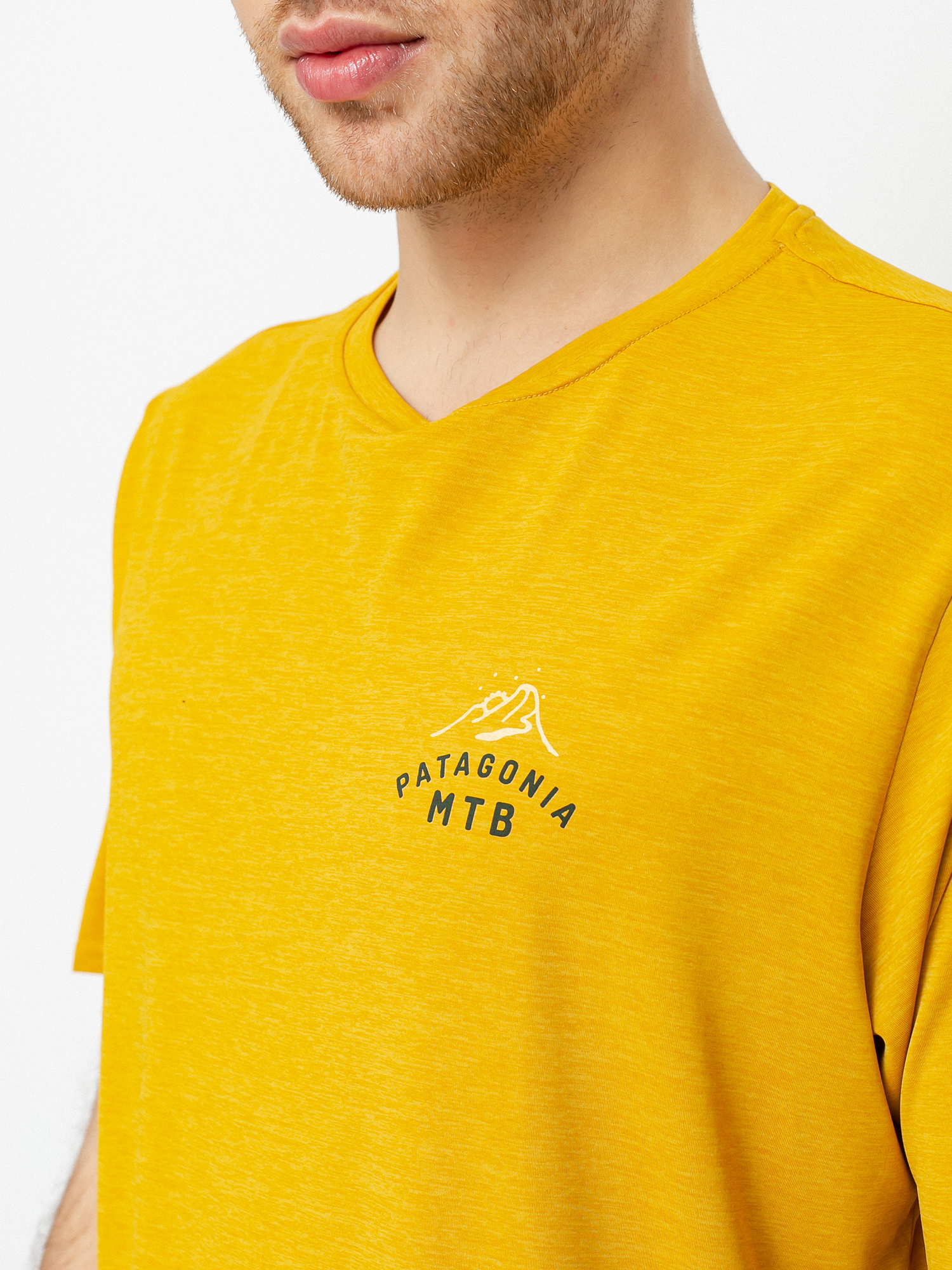 T-shirt Patagonia Cap Cool Daily Graphic (mtb crest/hawk gold x dye)