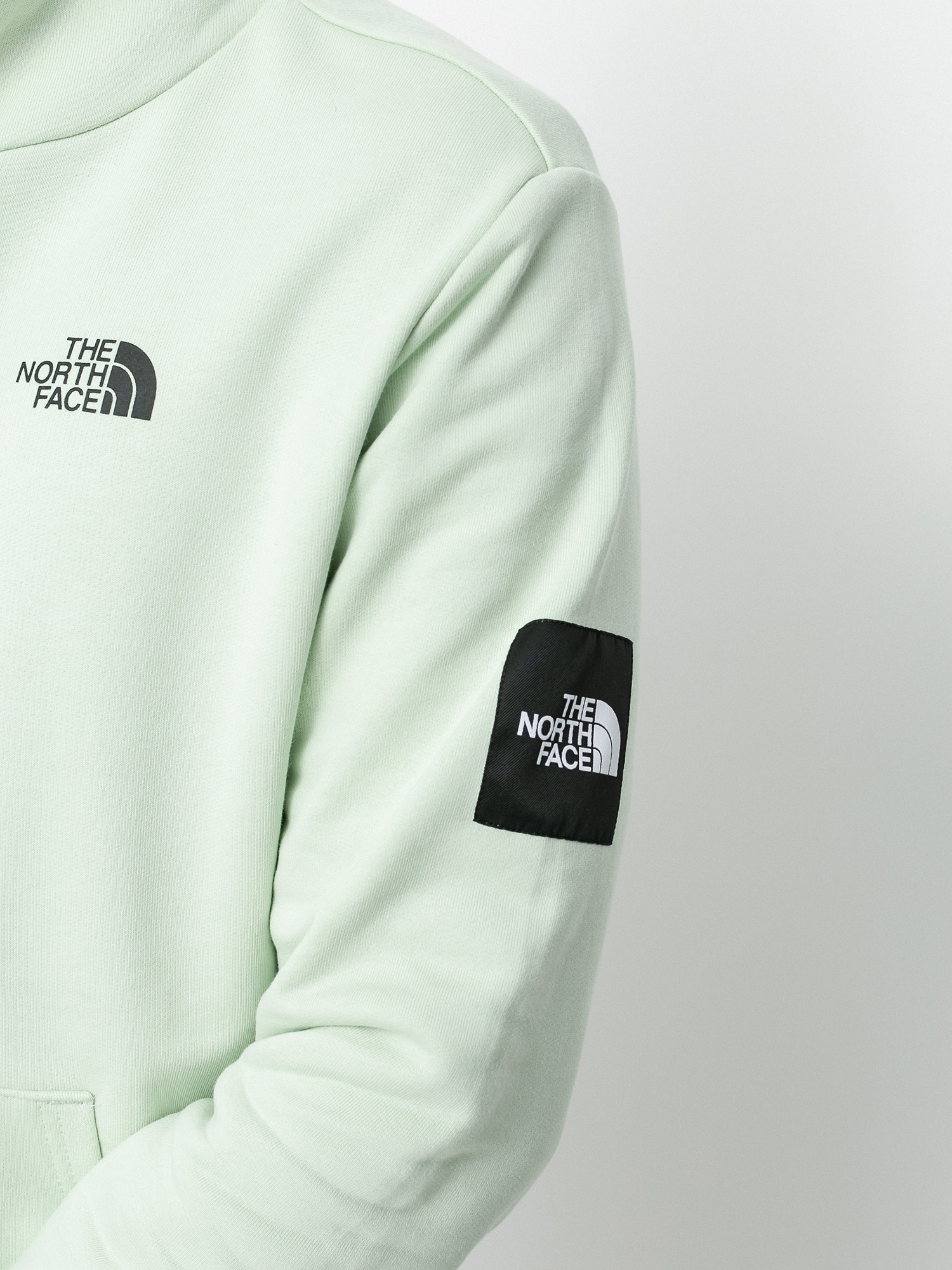 Bluza z kapturem The North Face Black Box HD (green mist)