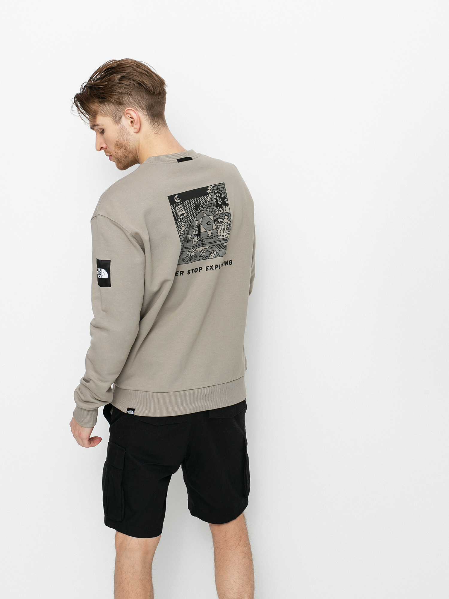 Bluza The North Face Black Box (mineral grey)