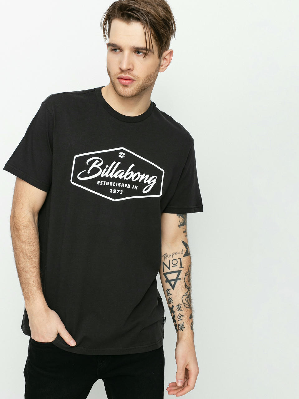 T-shirt Billabong Trademark (black)