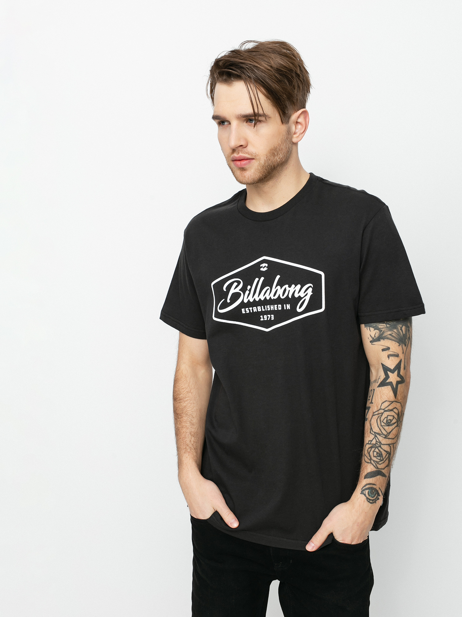 T-shirt Billabong Trademark (black)