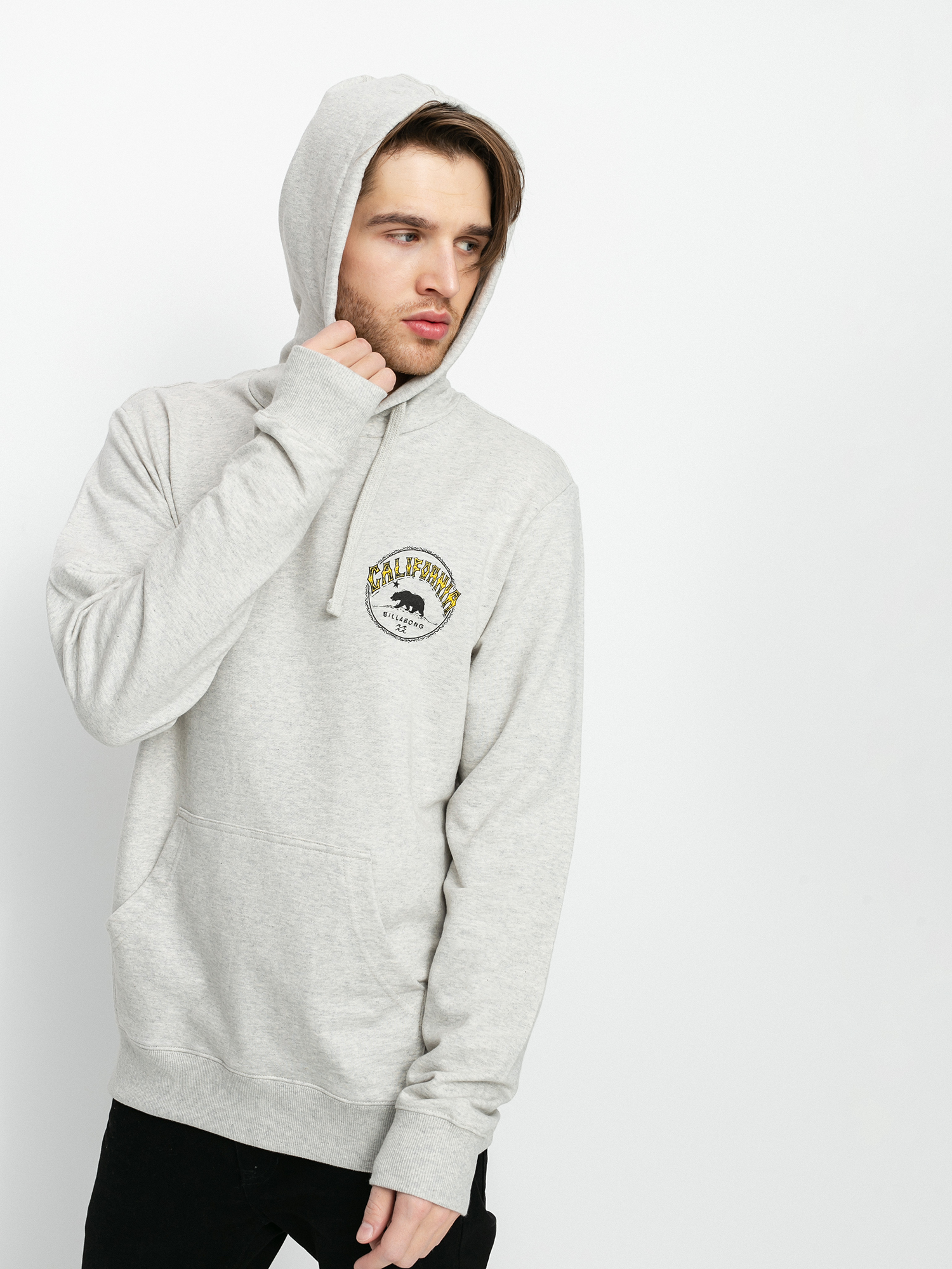 Bluza z kapturem Billabong Dreamy Places HD (lt grey heather)