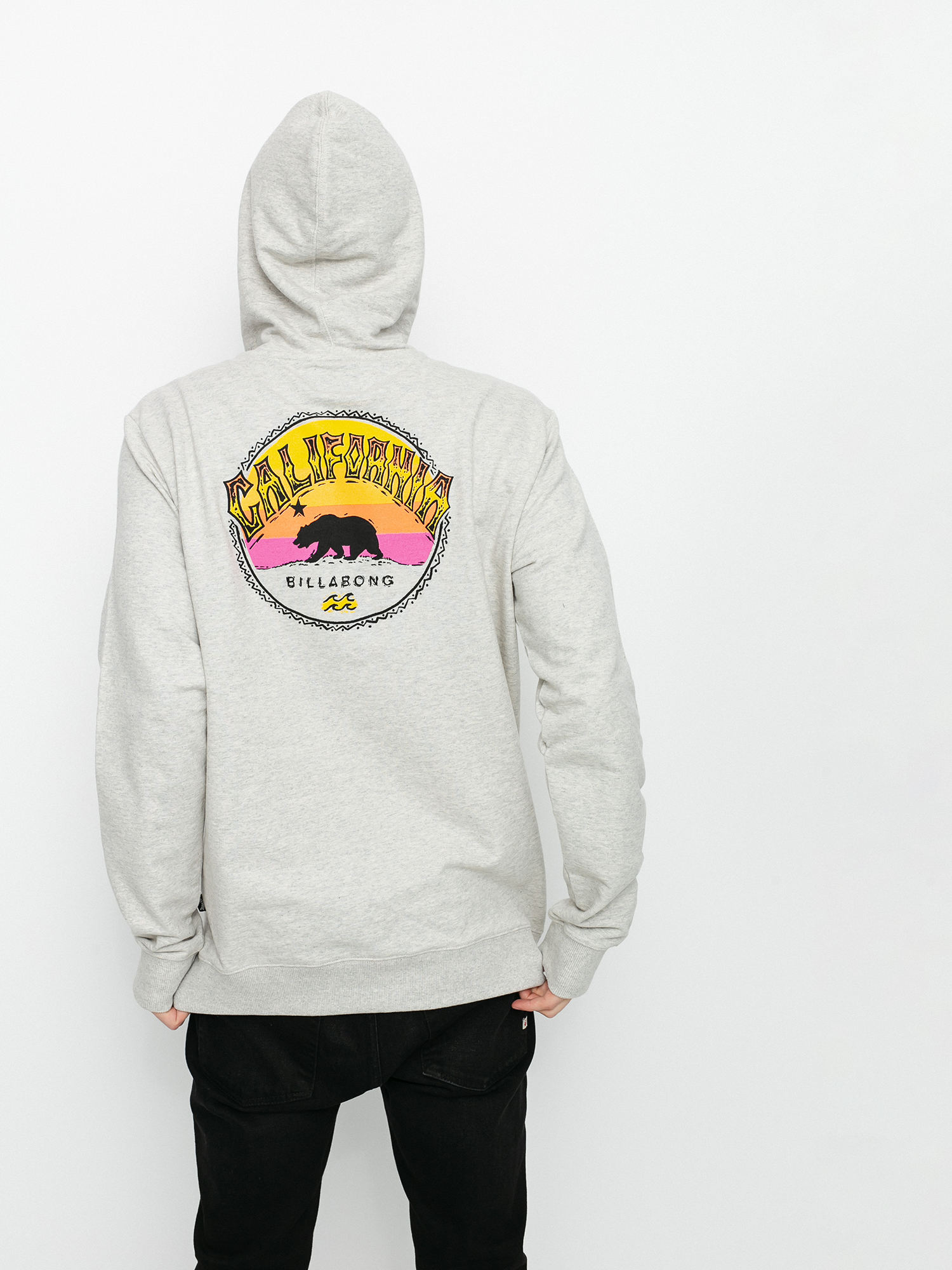 Bluza z kapturem Billabong Dreamy Places HD (lt grey heather)