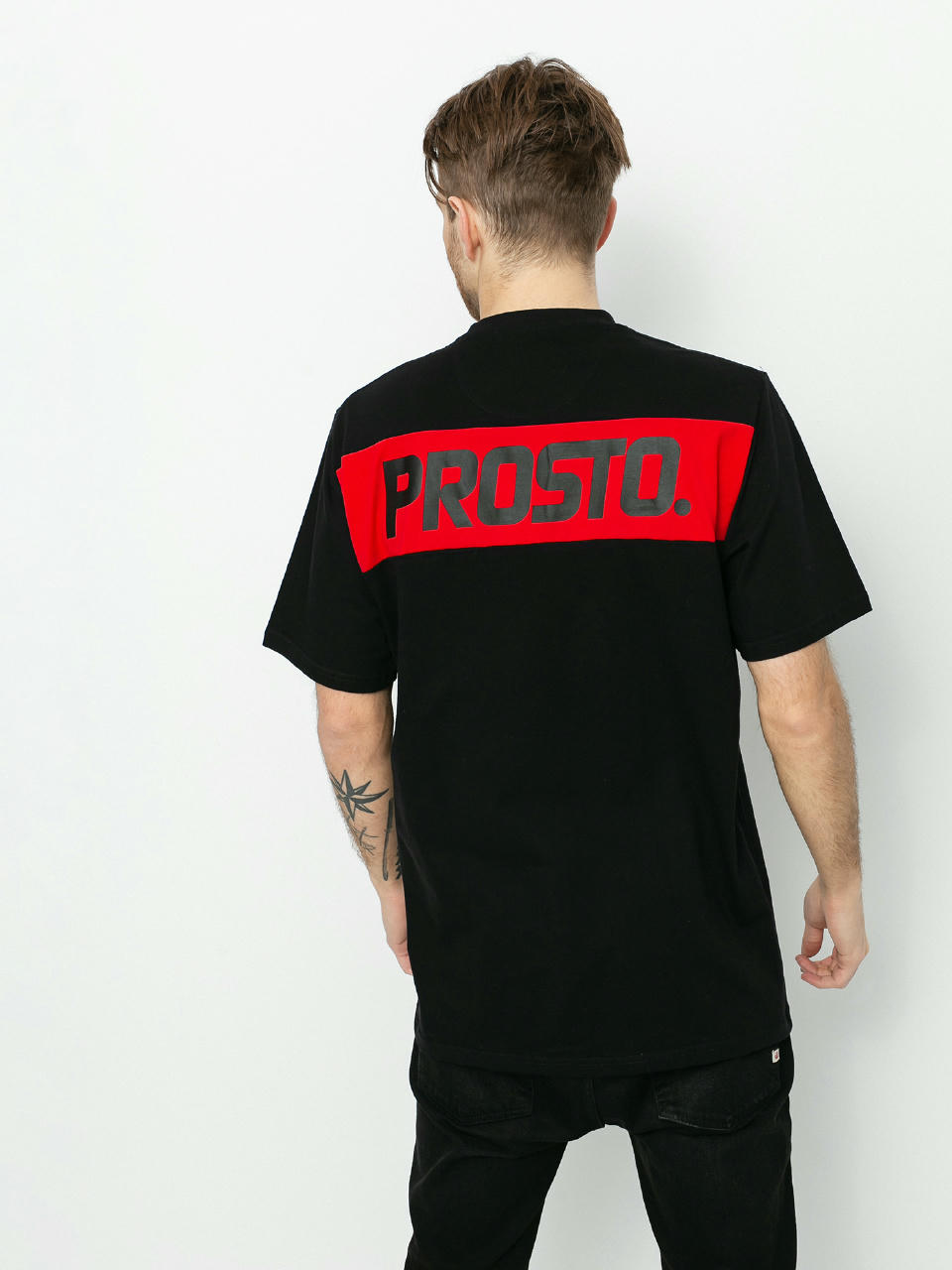 T-shirt Prosto Hugeback (black)