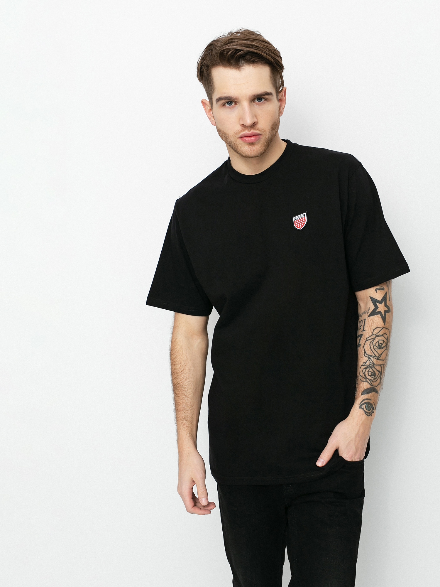 T-shirt Prosto Hugeback (black)