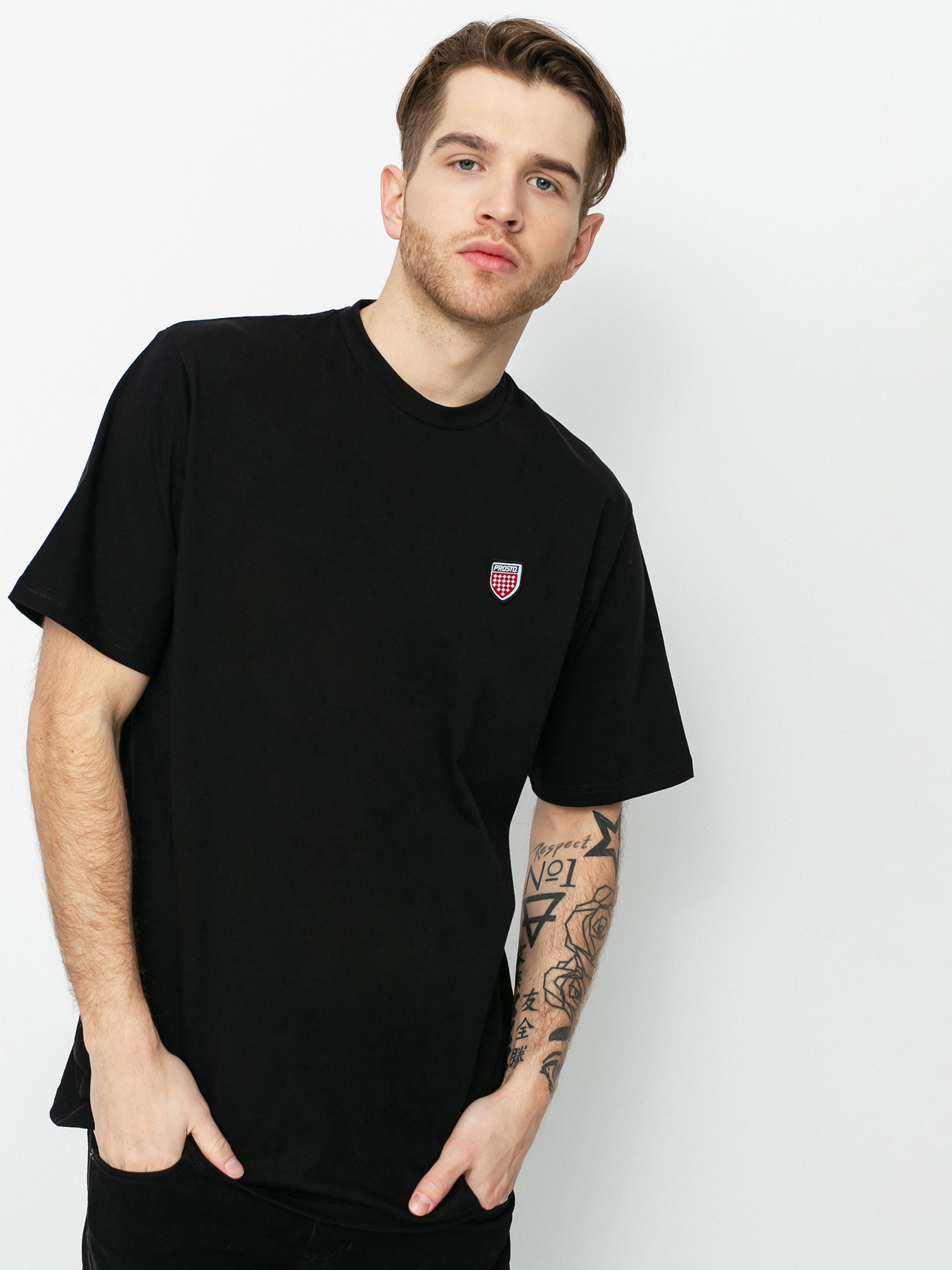 T-shirt Prosto Hugeback (black)