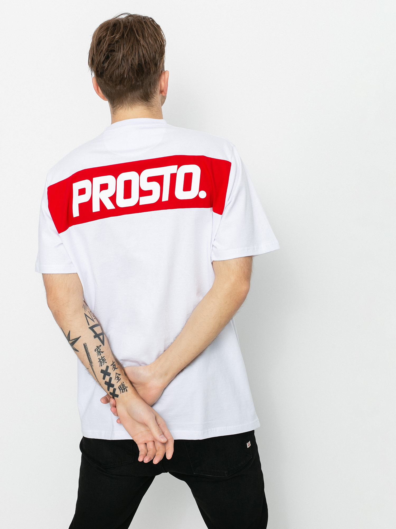 T-shirt Prosto Hugeback (white)