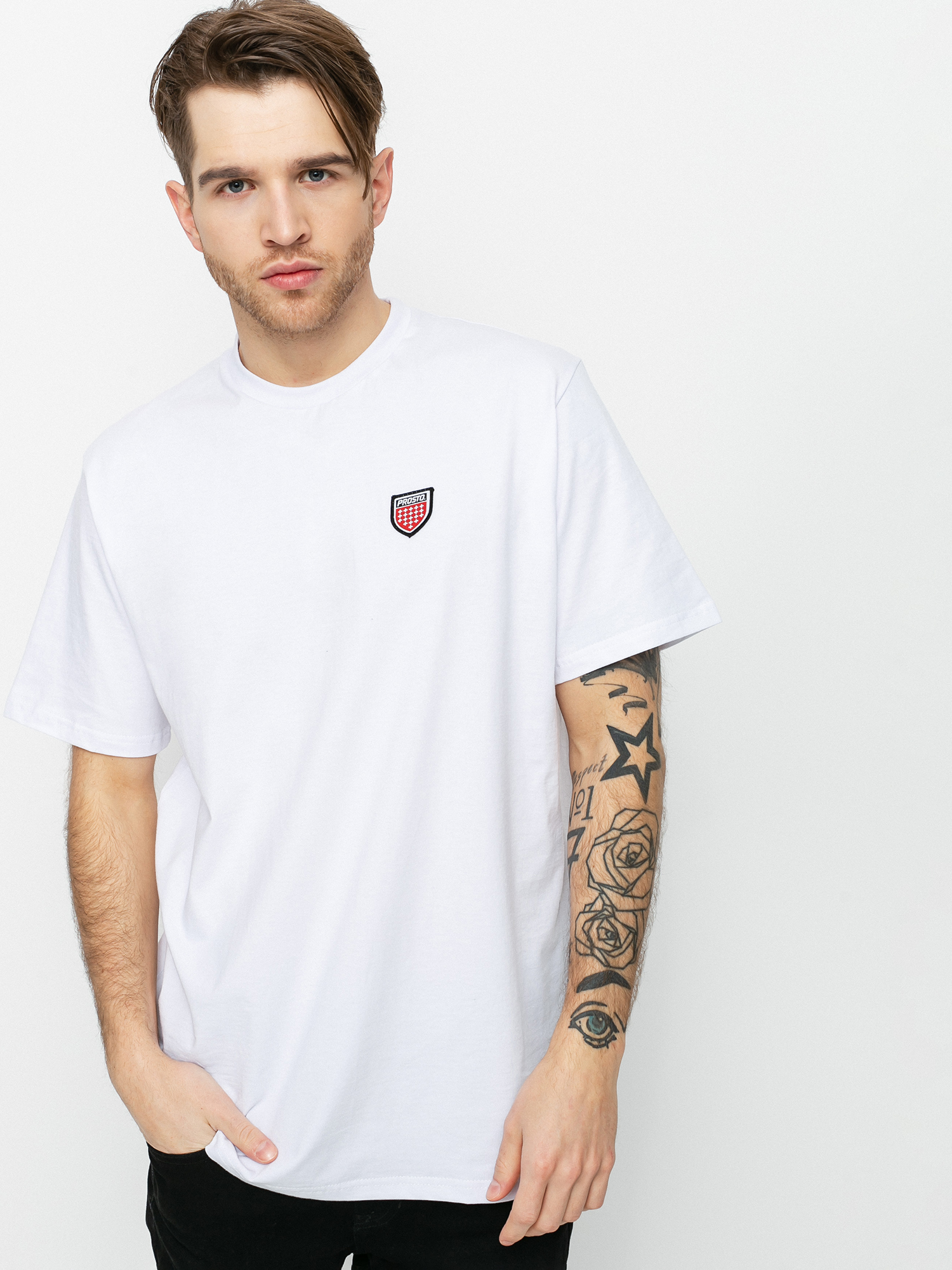 T-shirt Prosto Hugeback (white)