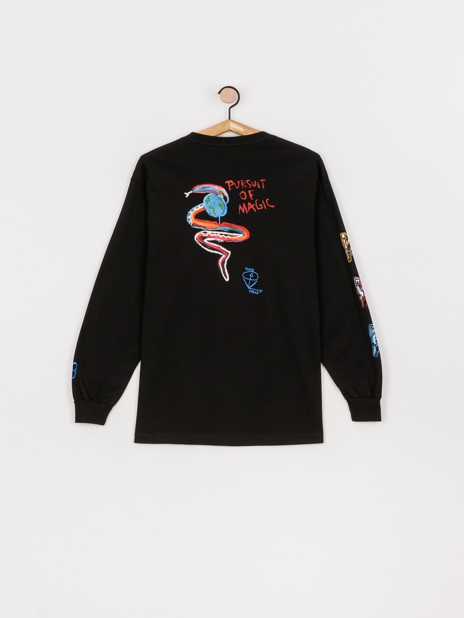 Longsleeve Brixton Bb Time Machine Stt (black)