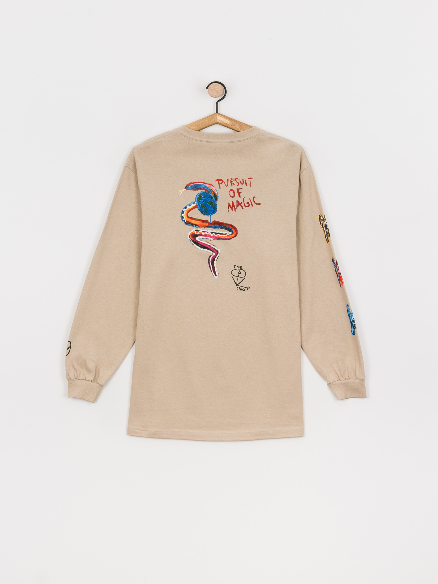 Longsleeve Brixton Bb Time Machine Stt (gravel)