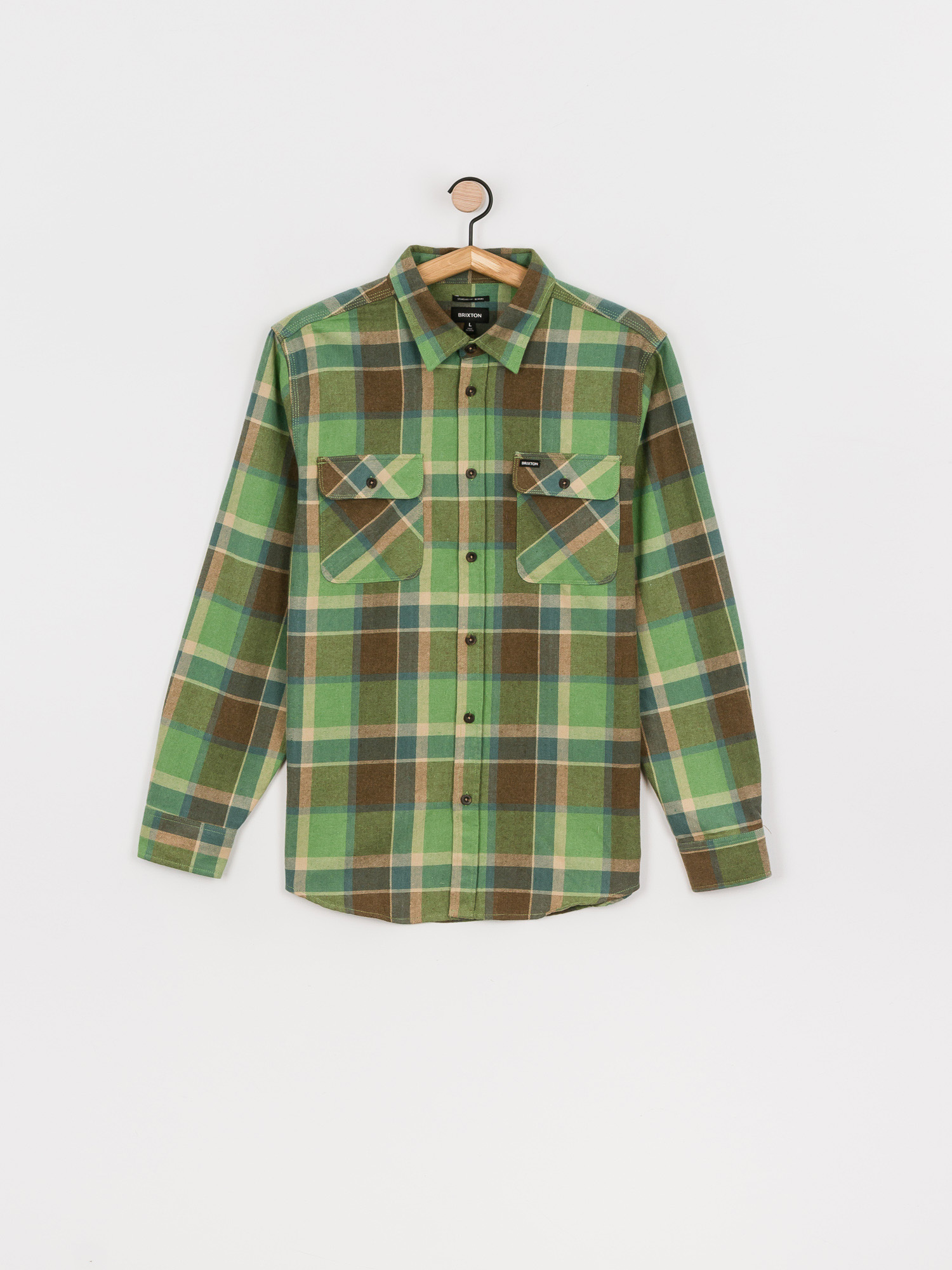 Koszula Brixton Bowery Flannel (toffee)