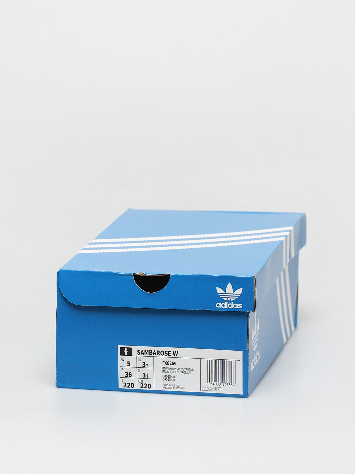 Buty adidas Originals Sambarose Wmn (ftwwht/vivred/trupnk)